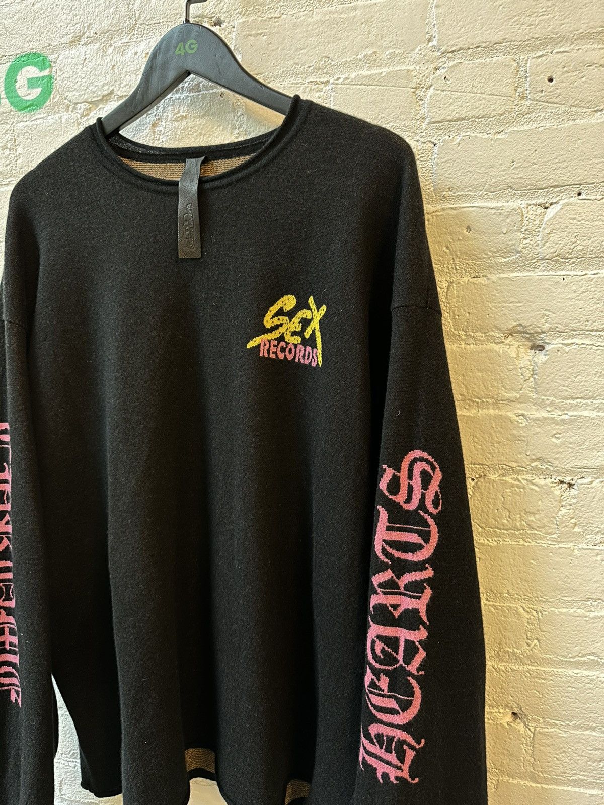 Chrome Hearts CHROME HEARTS SEX RECORDS CASHMERE SZ L Size US L / EU 52-54 / 3 - 3 Thumbnail
