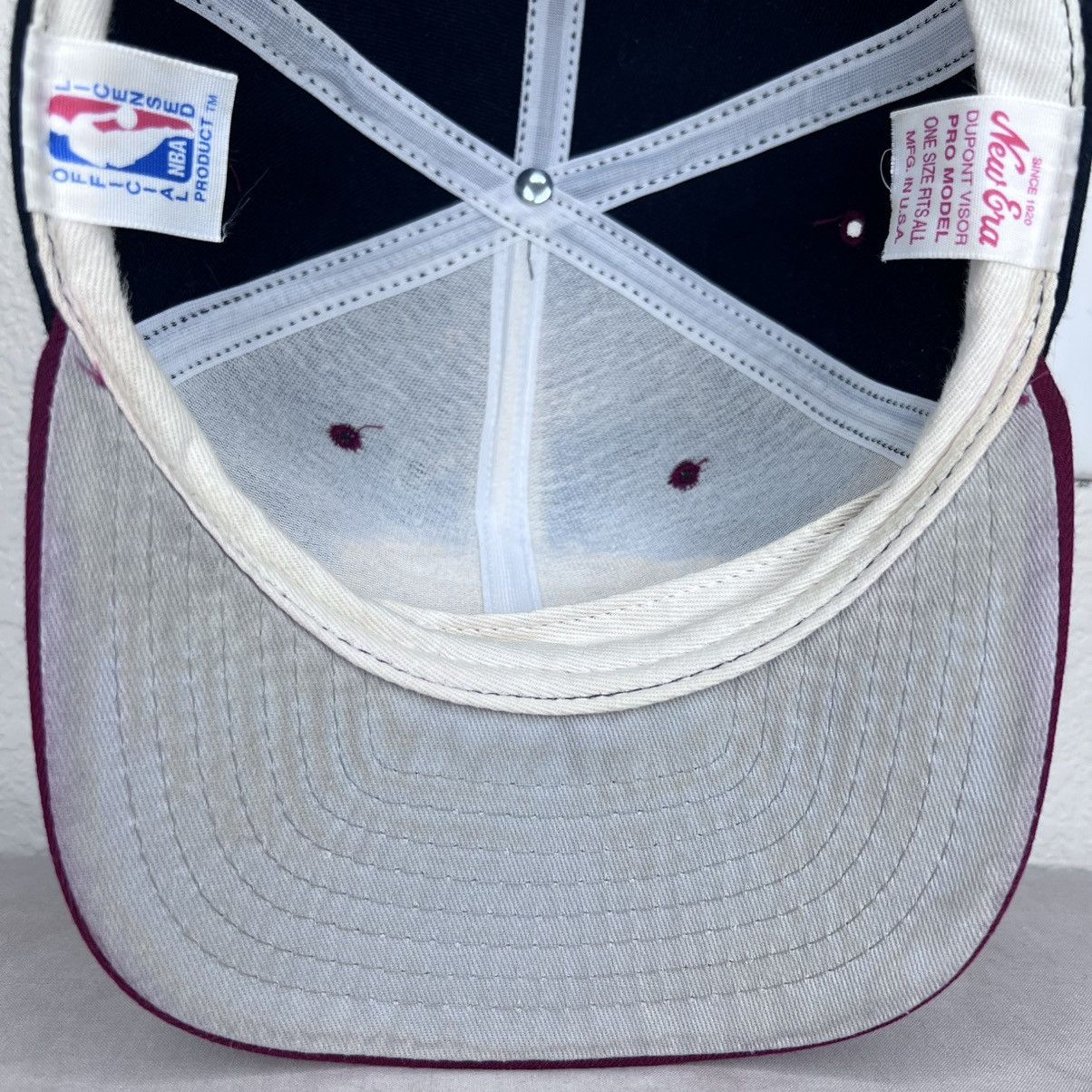 New Era Vintage 1990s NBA Denver Nuggets New Era Plain Logo Snapback Size ONE SIZE - 13 Thumbnail