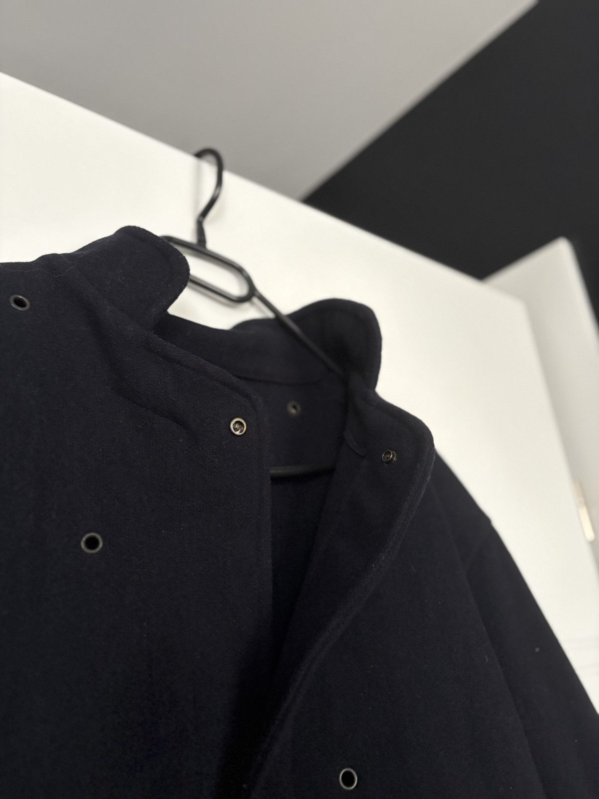 Stone Island Stone Island wool jacket navy blue XL vintage Size US XL / EU 56 / 4 - 3 Thumbnail