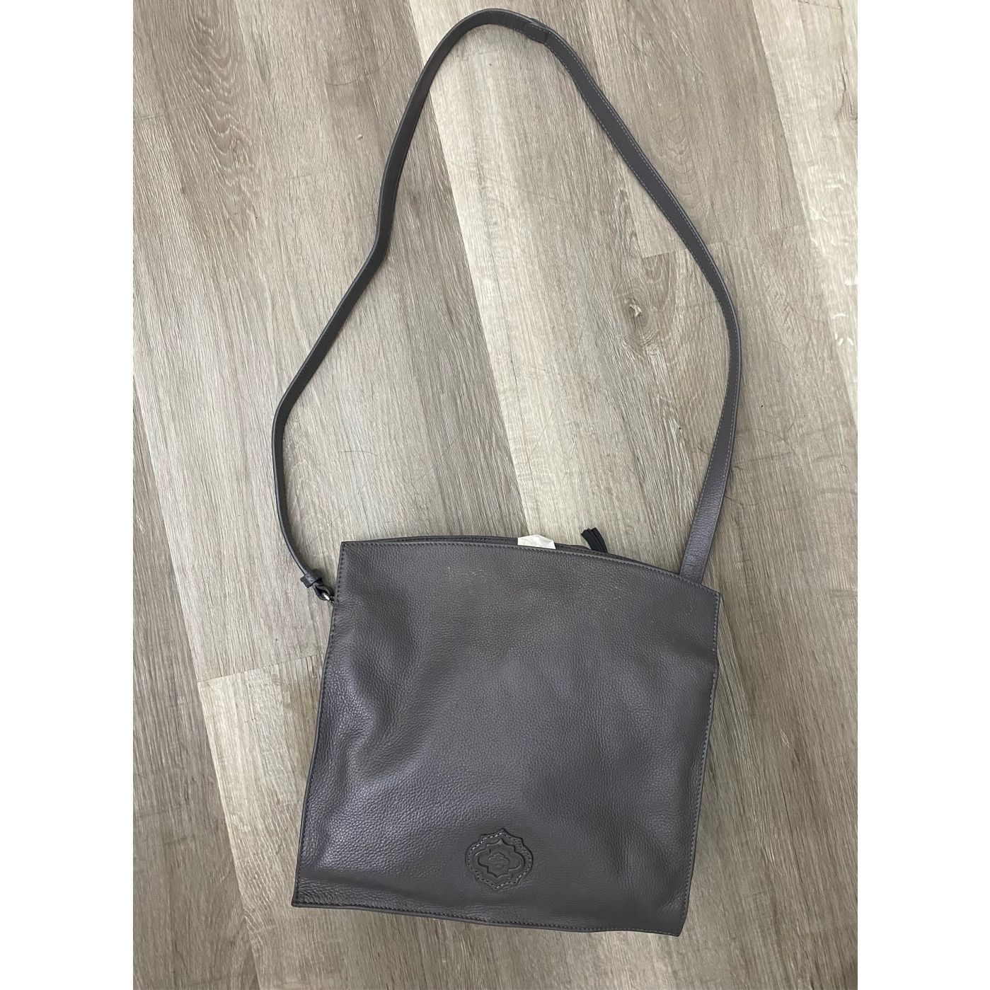Ghurka Original Ghurka Dark Gray Square Crossbody Purse Size ONE SIZE - 1 Thumbnail