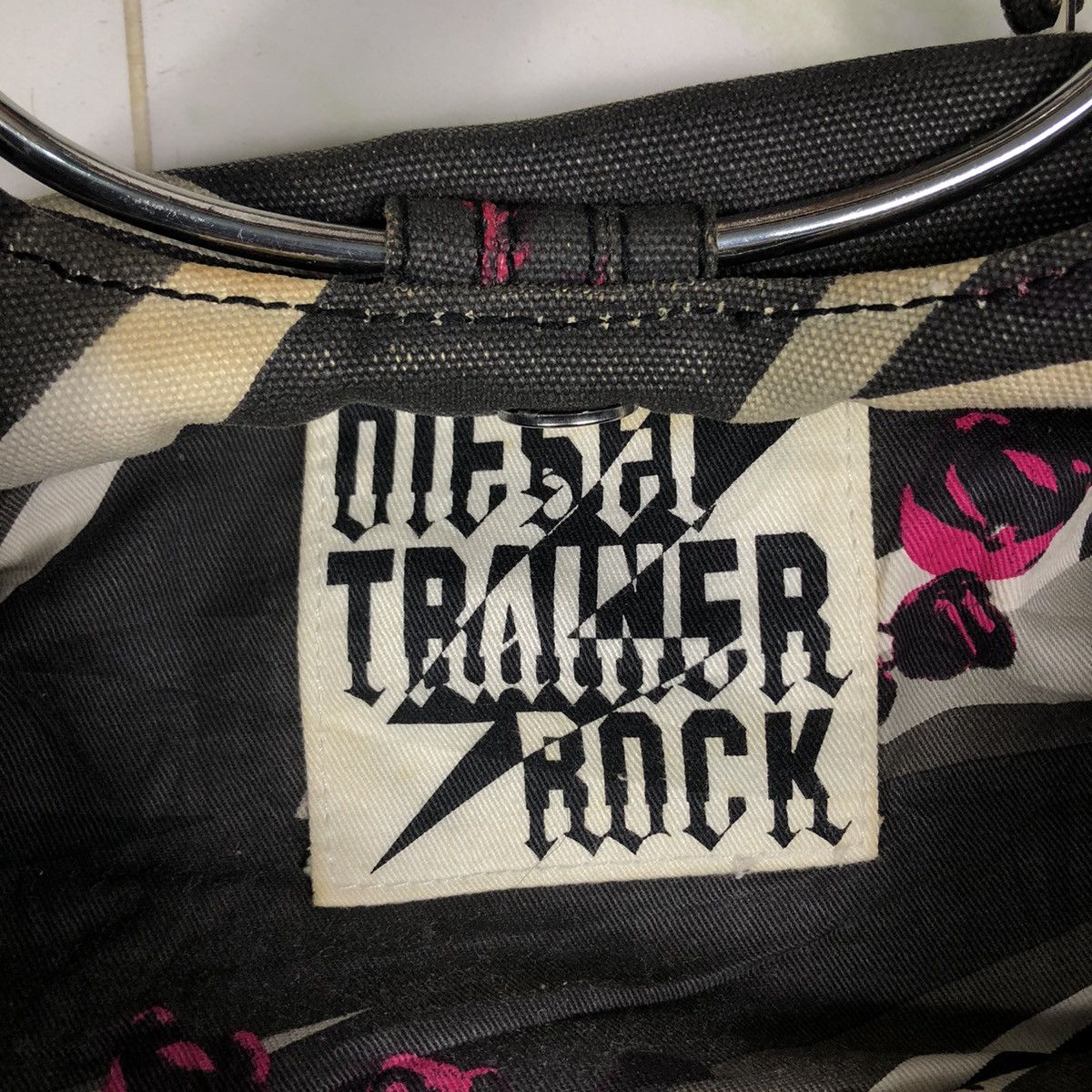 Diesel × Diesel Black Gold × Japanese Brand 📌Handbag/Shoulder Bag Diesel Over Print Design Size ONE SIZE - 16 Thumbnail