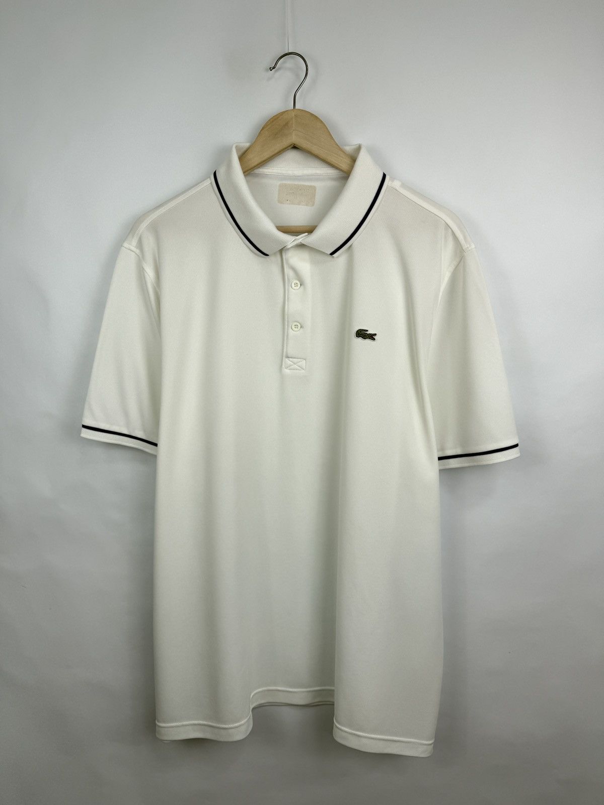 Lacoste 🇫🇷 Lacoste Sport Tennis Polo T-Shirt Retro Rare Hype Y2K Size US XXL / EU 58 / 5 - 3 Thumbnail