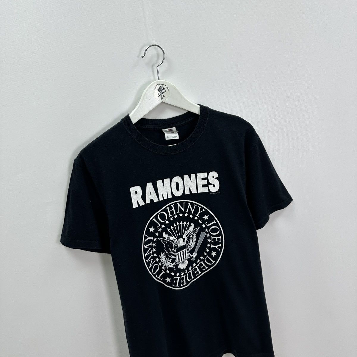 Band Tees Vintage 00s Ramones Hey Ho Lets Go Rock band hype y2k og Size US M / EU 48-50 / 2 - 4 Thumbnail