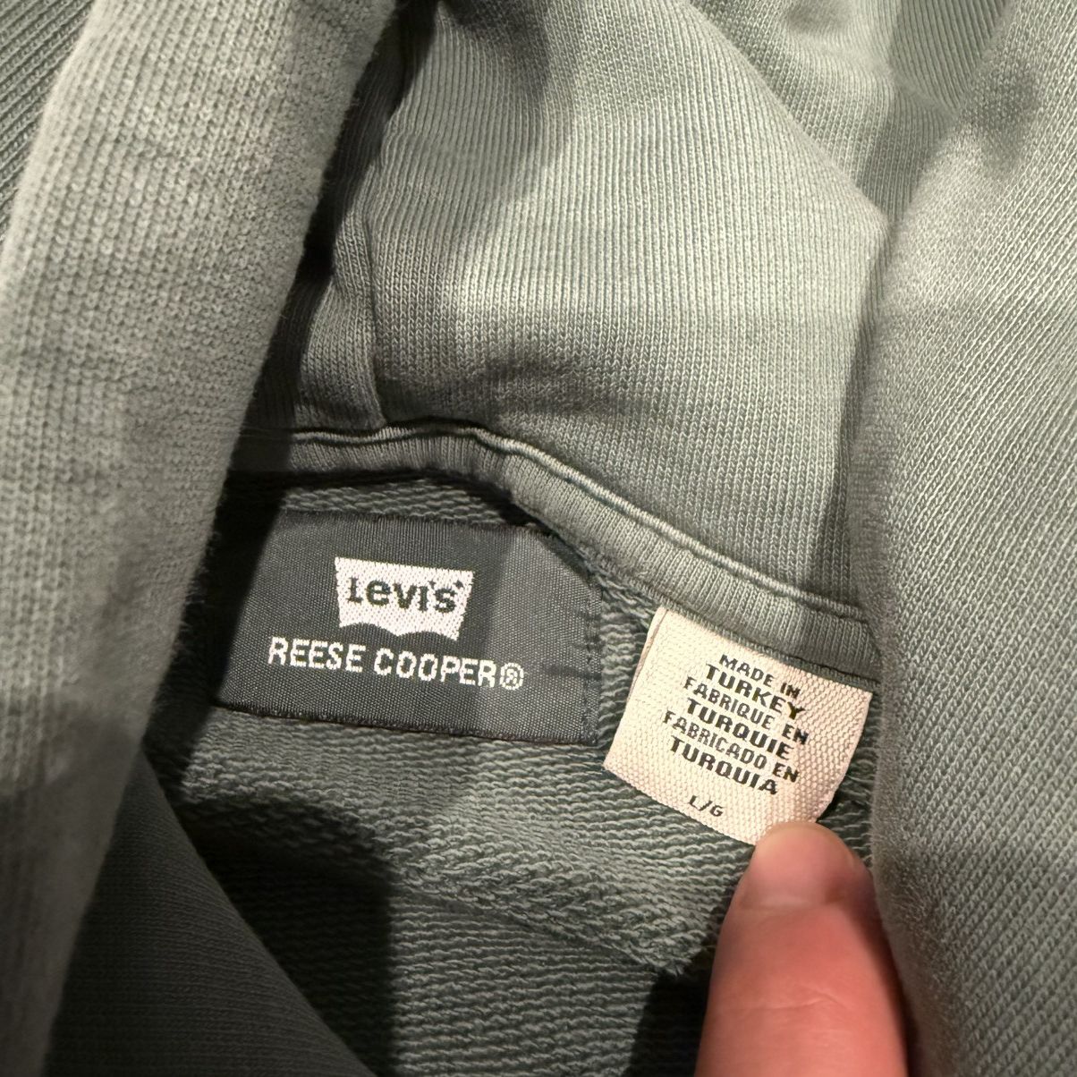 Reese Cooper Levi's x Reese Cooper Inc RSI Two Pocket Green Hoodie Size US L / EU 52-54 / 3 - 4 Thumbnail