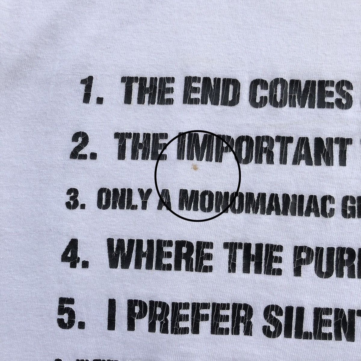 Number (N)ine Number Nine X Rolling Stones Tshirts Size US M / EU 48-50 / 2 - 6 Thumbnail