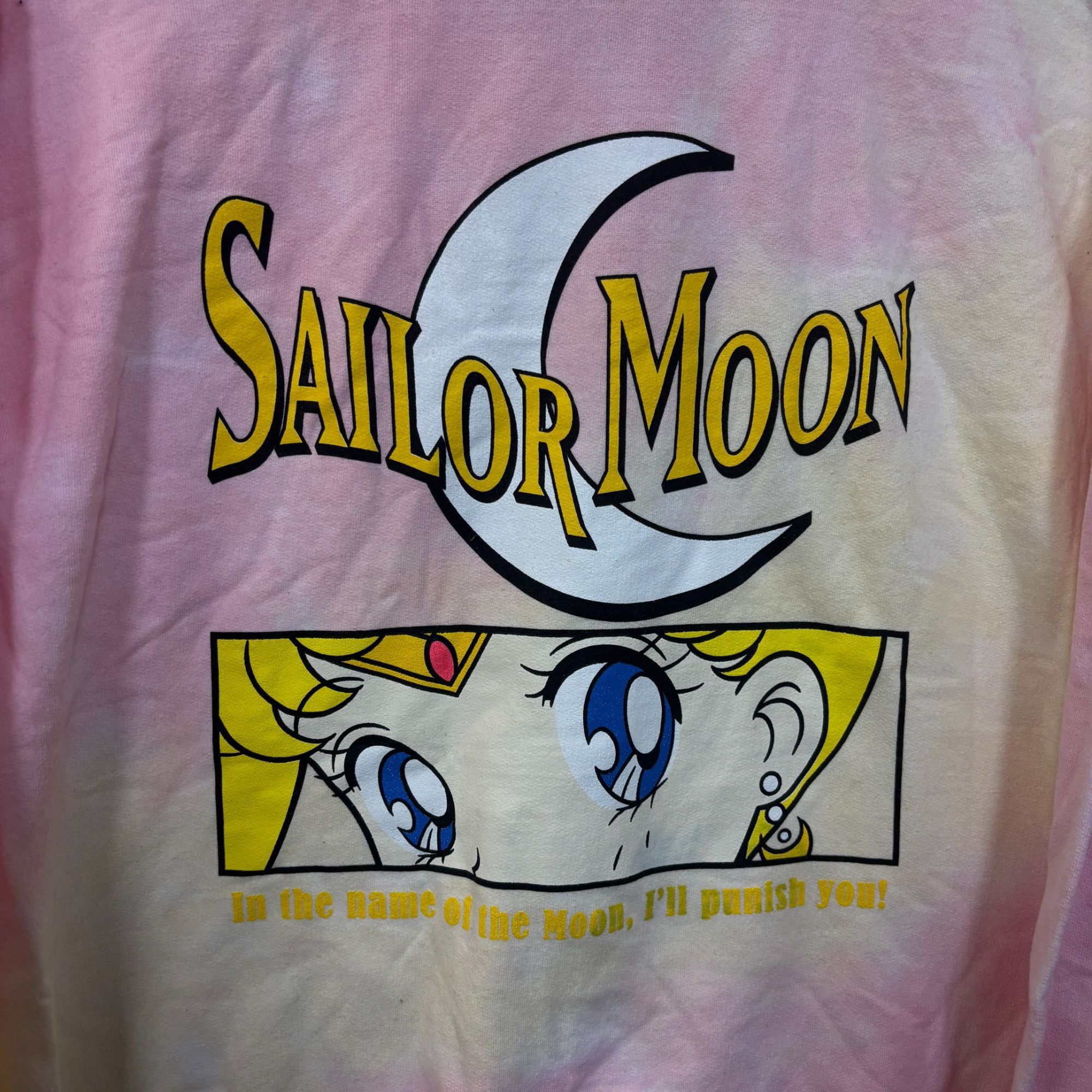 Anime Sailor Moon Usagi Eyes Pretty Guardian Tie Dye Crewneck S Size US S / EU 44-46 / 1 - 2 Thumbnail