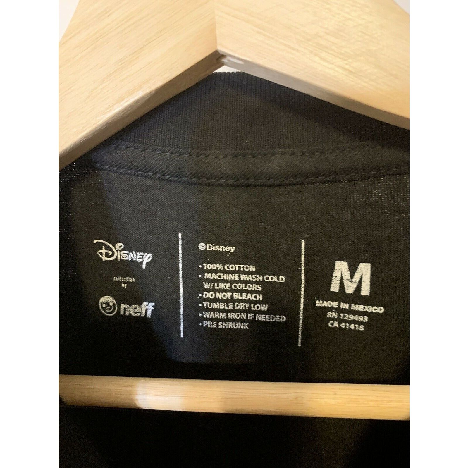 NEFF New Disney NEFF MICKEY M28 Men’s Sz M T-SHIRT Black NWT Size US M / EU 48-50 / 2 - 2 Thumbnail
