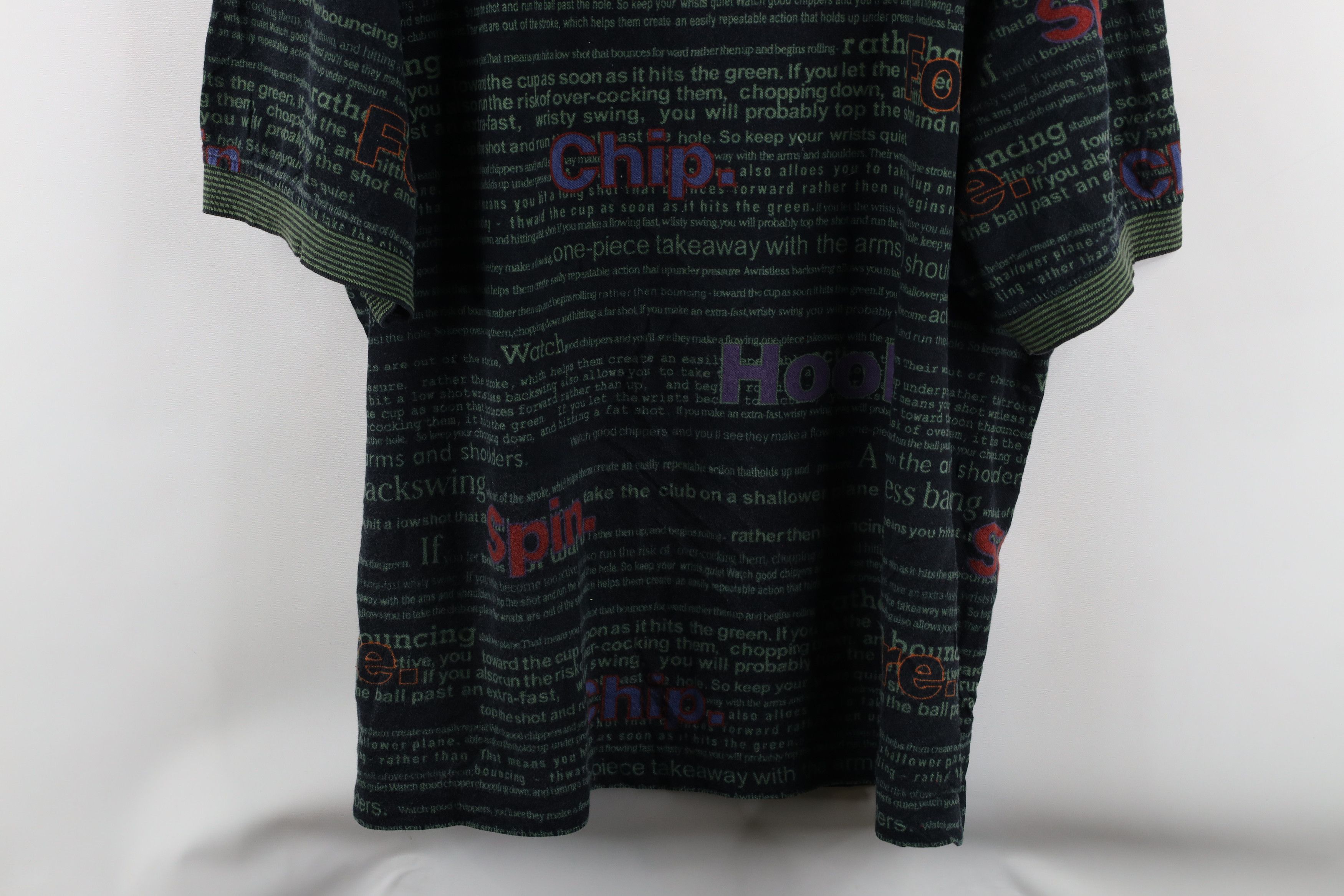 Vintage Vintage 90s Streetwear Over Print Golf Collared Polo Shirt Size US XL / EU 56 / 4 - 3 Thumbnail