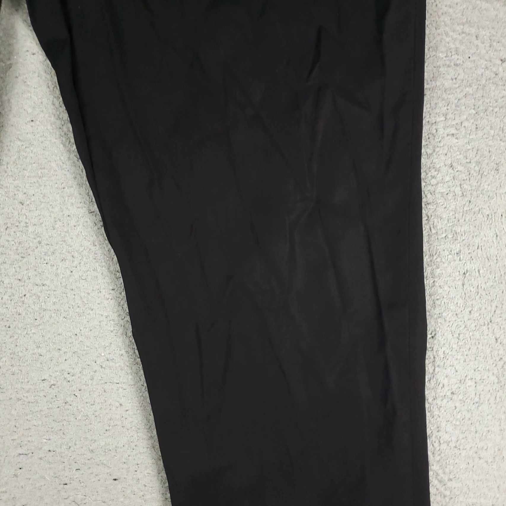 Zanella VINTAGE Zanella Mens Dress Pants 38 Black Wool Pleated Business Formal Cuffed Trousers Italy Size US 38 / EU 54 - 4 Thumbnail