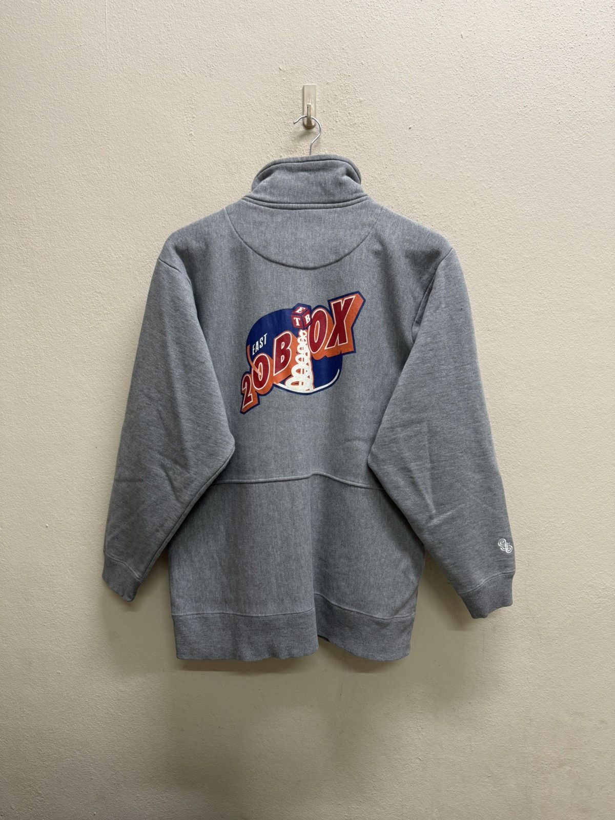 Vintage University of East Twenty Box Half Snap Button Sweater Size US S / EU 44-46 / 1 - 19 Thumbnail