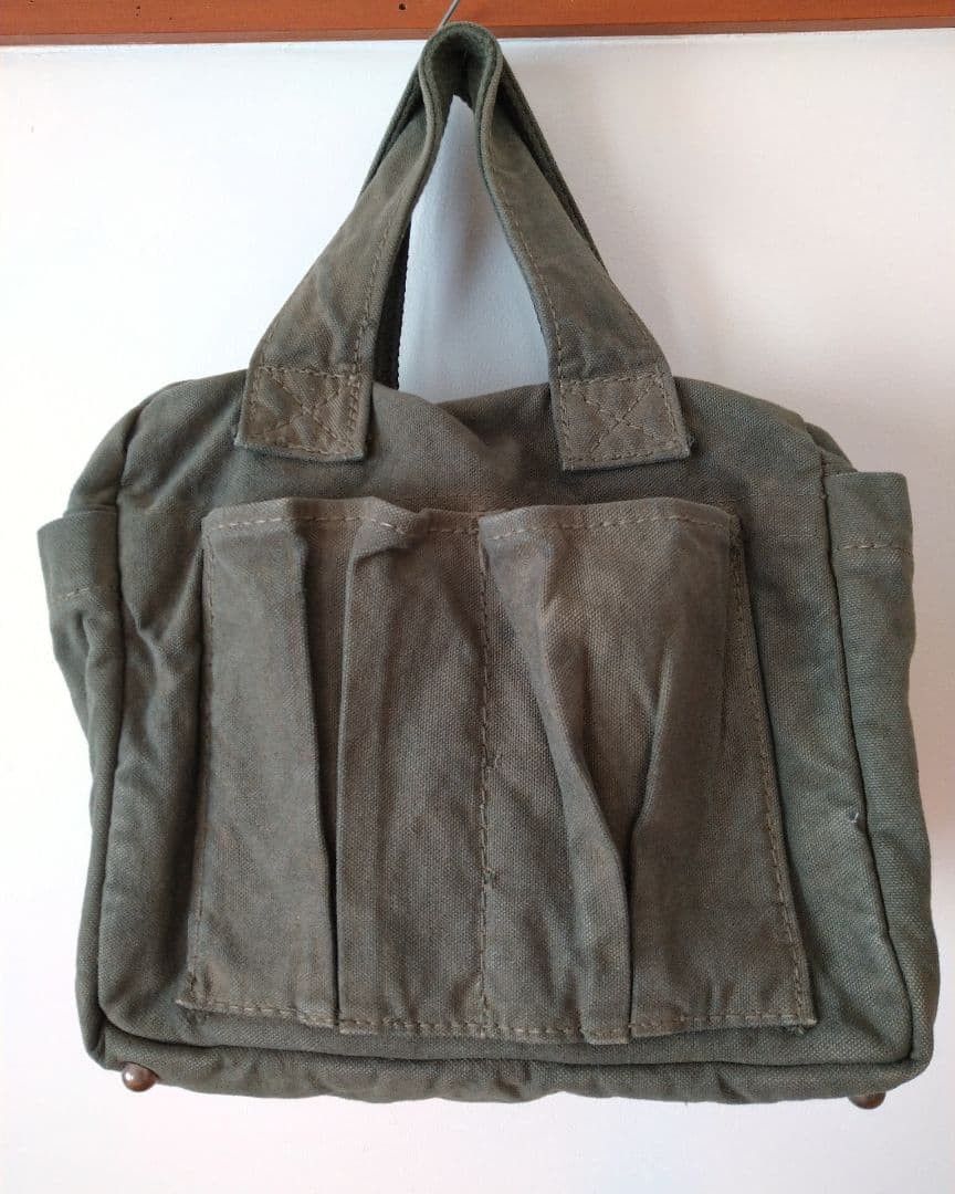 Kapital Archive Military Canvas Boston Bag Size ONE SIZE - 2 Thumbnail