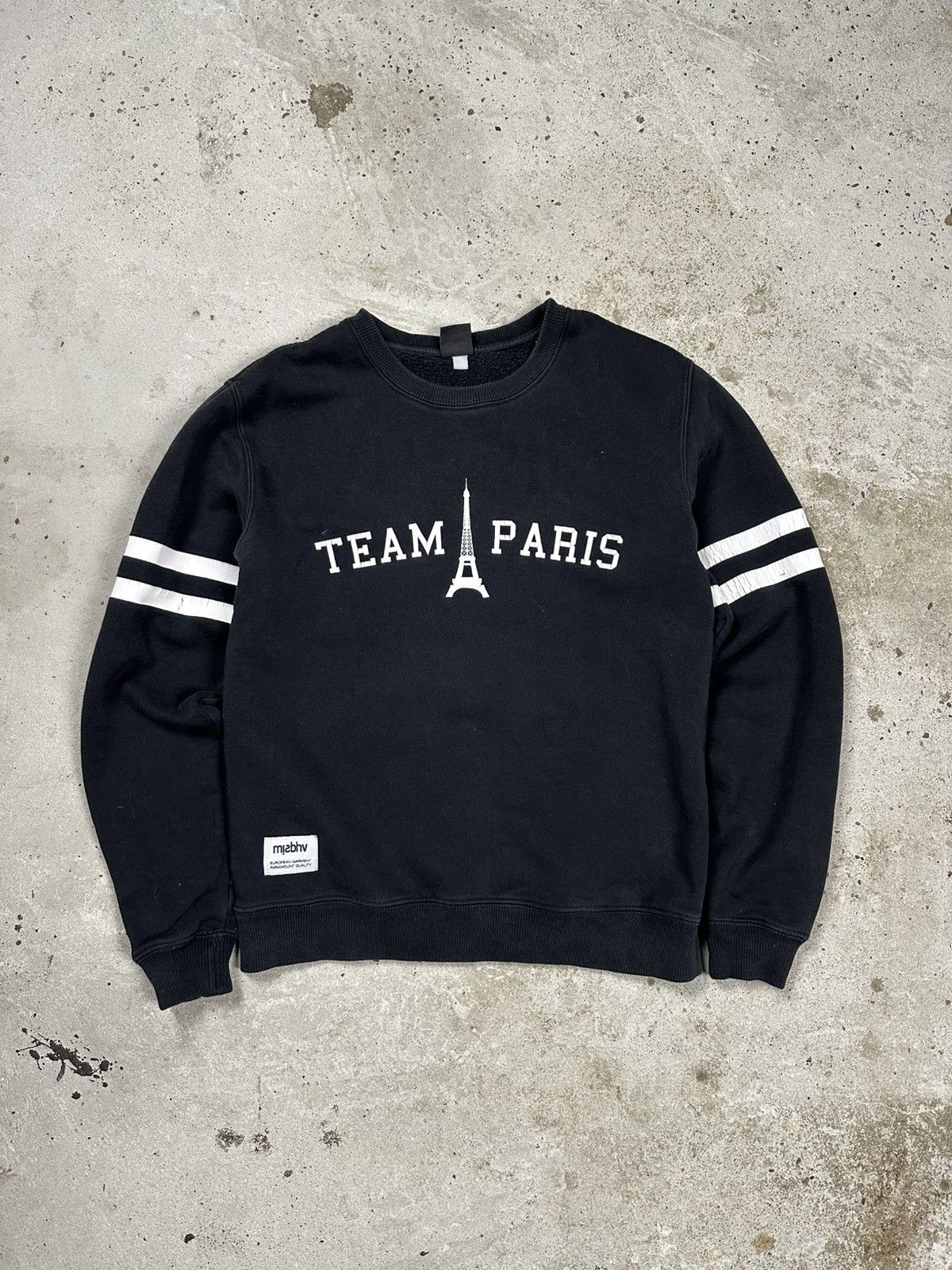 Misbhv Misbhv 2013 Team Paris Black Crewneck Jumper Size US S / EU 44-46 / 1 - 1 Thumbnail