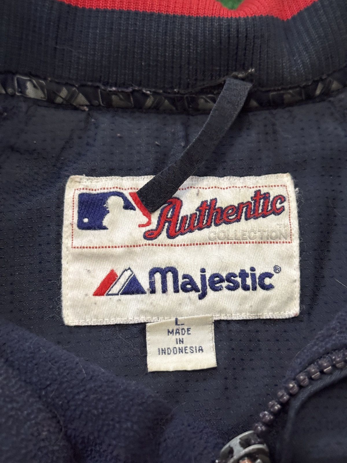 Majestic Vintage 90s Atlanta Braves Jacket AUTHENTIC Majestic MLB Size US L / EU 52-54 / 3 - 3 Thumbnail