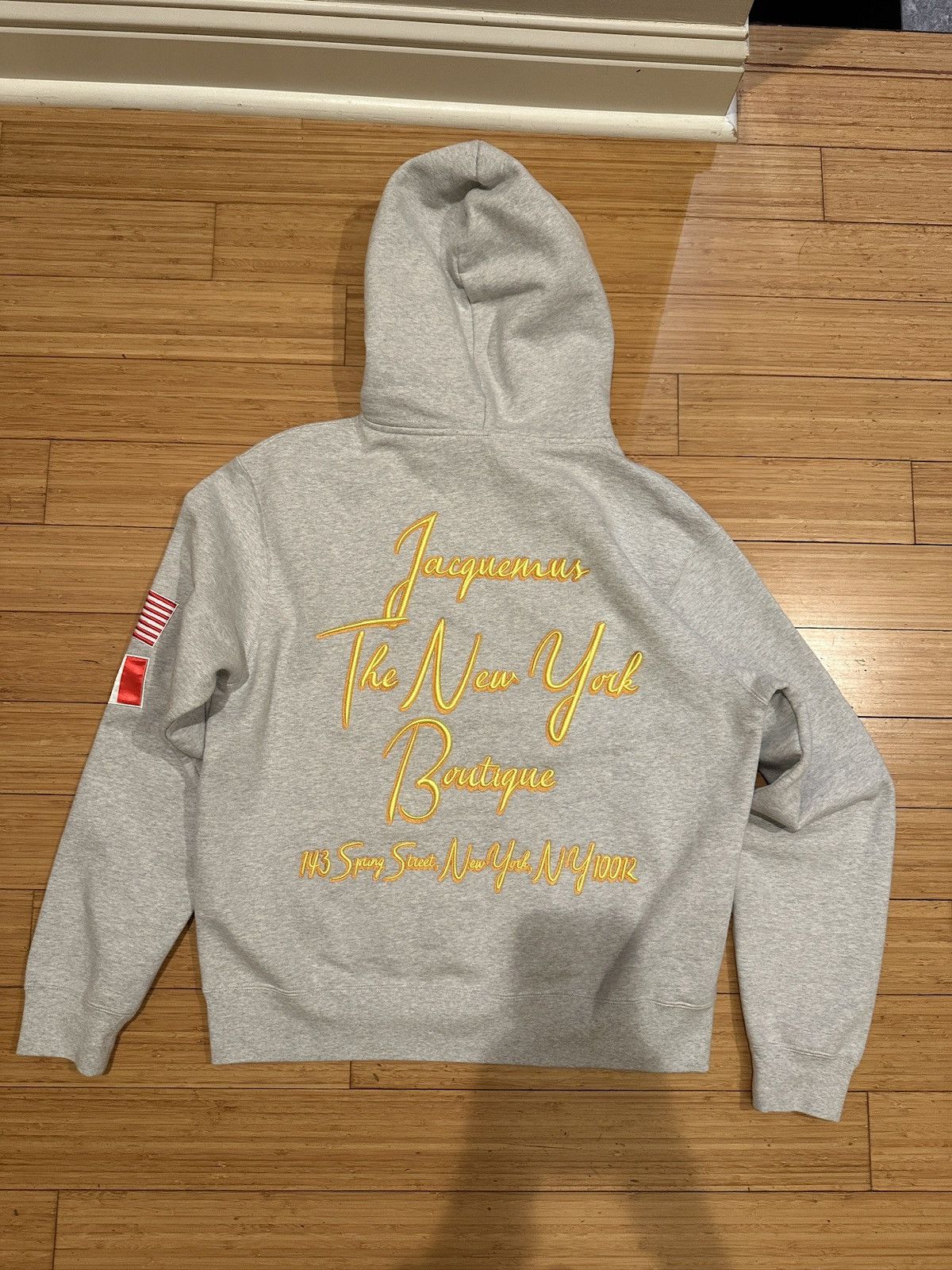 Jacquemus Jacquemus “The New York” Gray Hoodie Size M Size US M / EU 48-50 / 2 - 3 Thumbnail