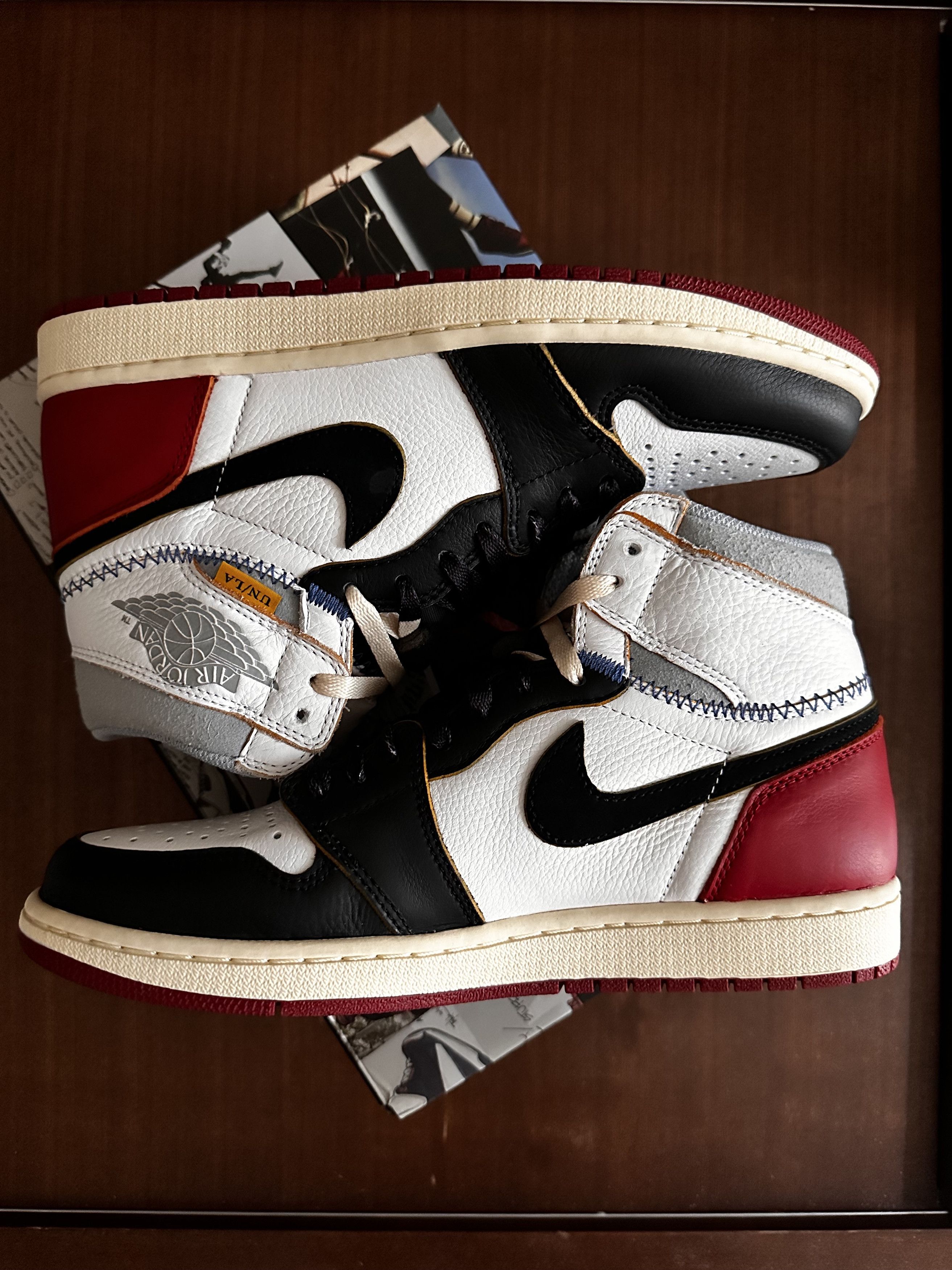 Jordan Brand × Union LA Jordan 1 Union “Black Toe” Size US 10 / EU 43 - 3 Thumbnail