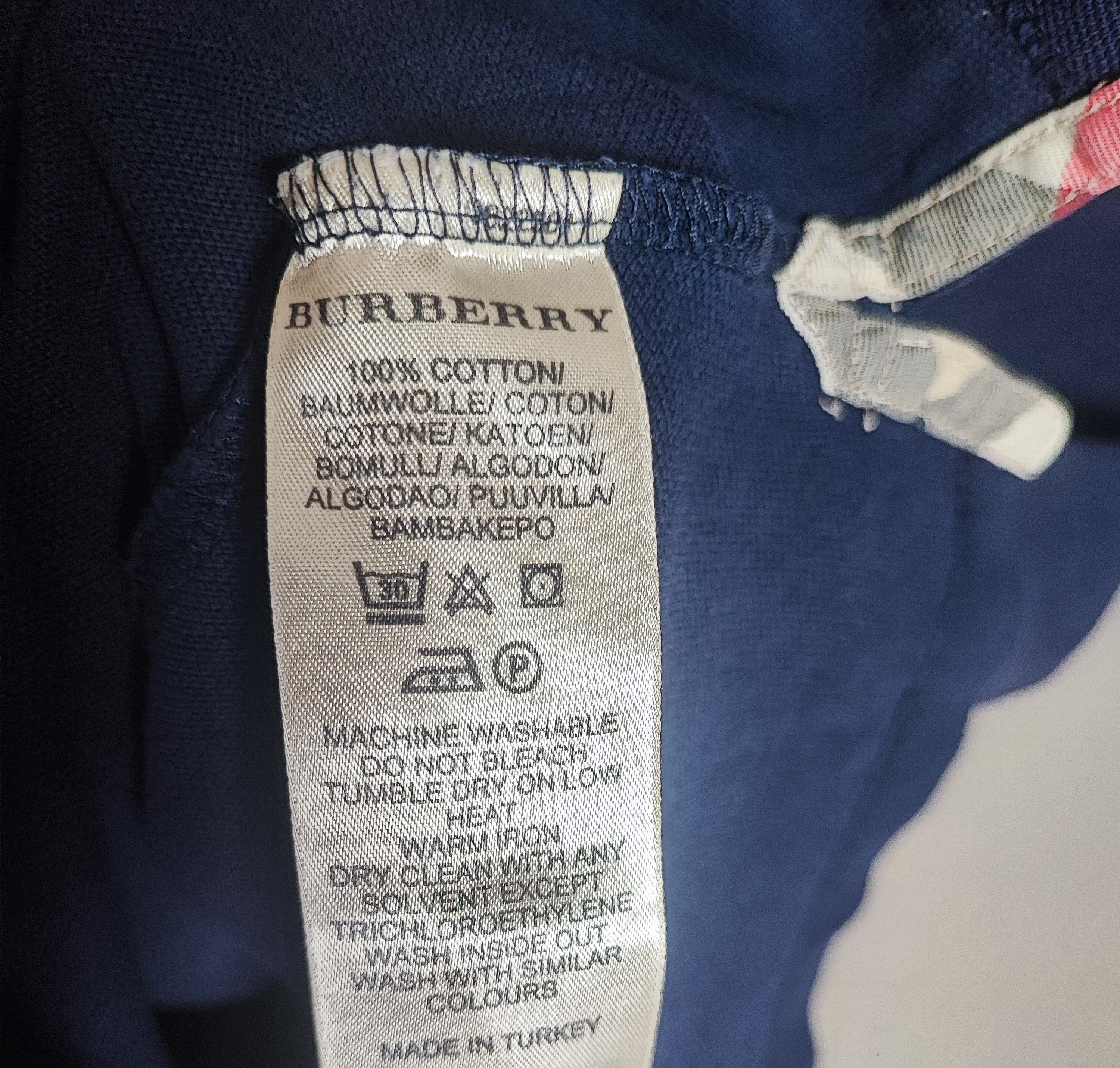 Burberry Burberry polo shirt M Blue Size US M / EU 48-50 / 2 - 9 Thumbnail