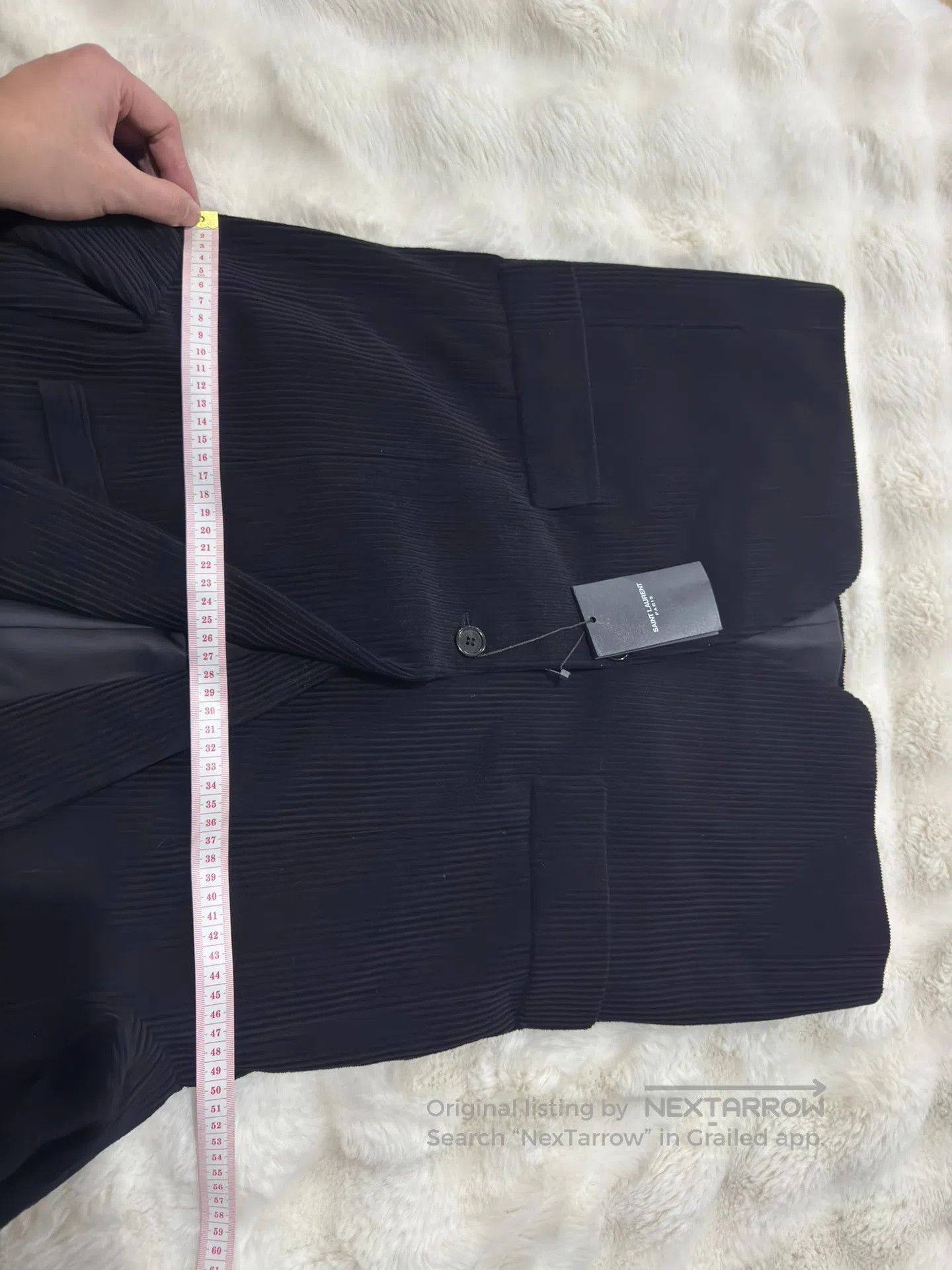 Saint Laurent Paris Saint Laurent Paris Black Corduroy Men's Suit| Size US M / EU 48-50 / 2 - 8 Thumbnail