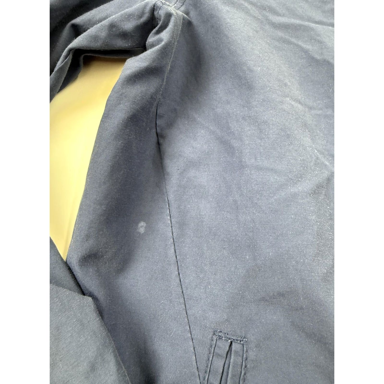 Gap Gap Mens Blue Band Collar Jacket Windbreaker L Lightweight Full Zip Pockets XL? L Size US L / EU 52-54 / 3 - 3 Thumbnail