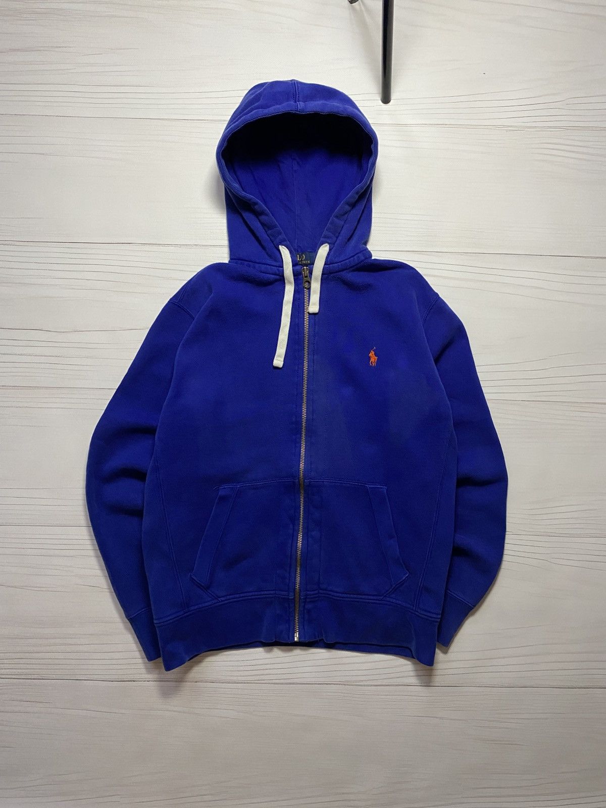 Polo Ralph Lauren × Vintage Vintage Polo Ralph Lauren spell out full zip y2k hoodie Size US S / EU 44-46 / 1 - 1 Thumbnail