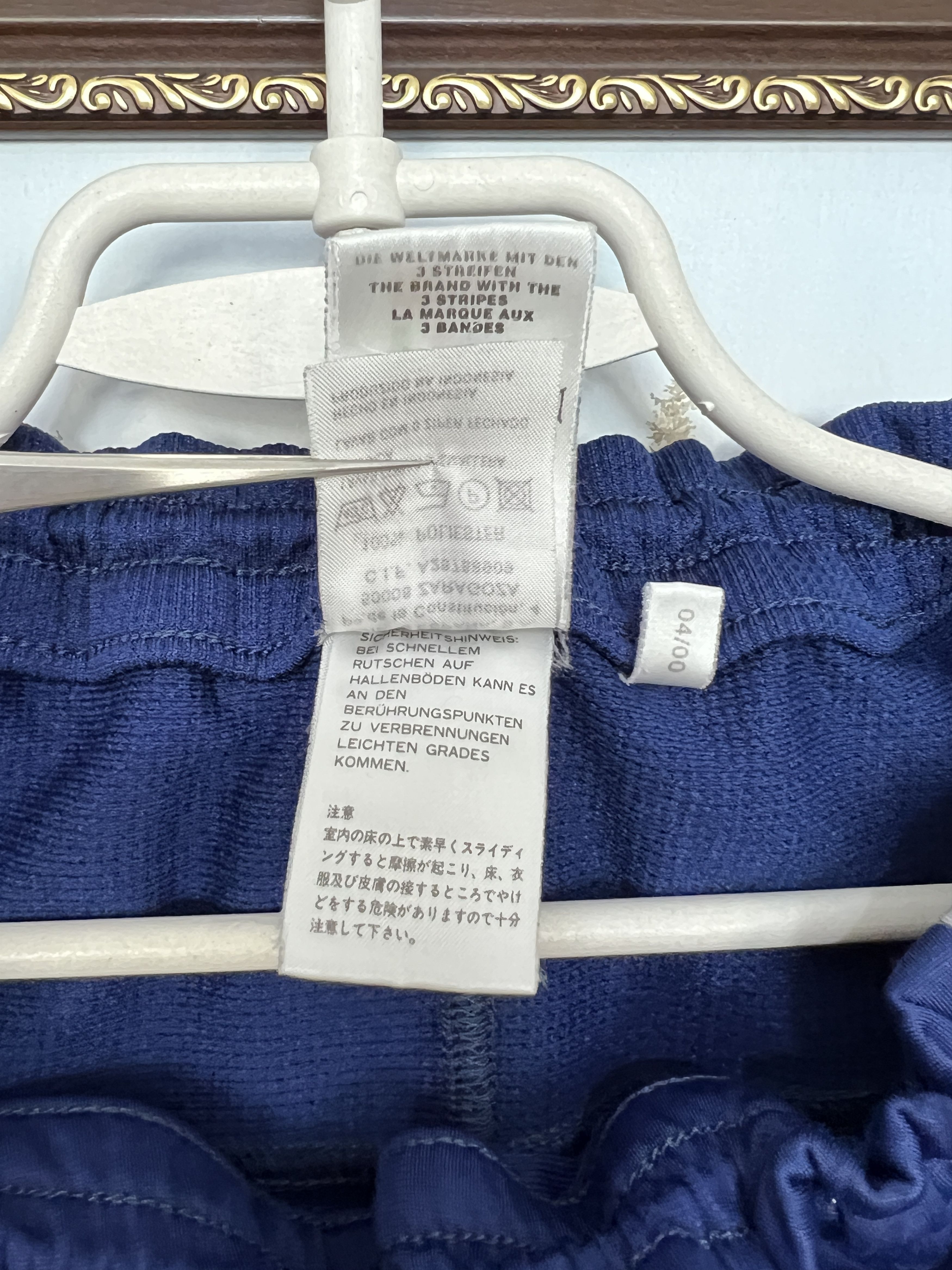 Adidas Vintage 90's Adidas Real Madrid Football Pants Soccer Blue L Size US 34 / EU 50 - 10 Thumbnail