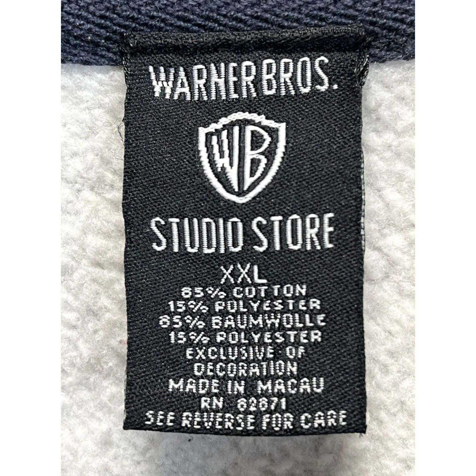 Vintage VINTAGE Warner Bros Sweatshirt Pullover 2XL Gray 90s Taz Marvin Bugs Men Mens Size XXL Pullover Sweater GUC Size US XXL / EU 58 / 5 - 4 Thumbnail