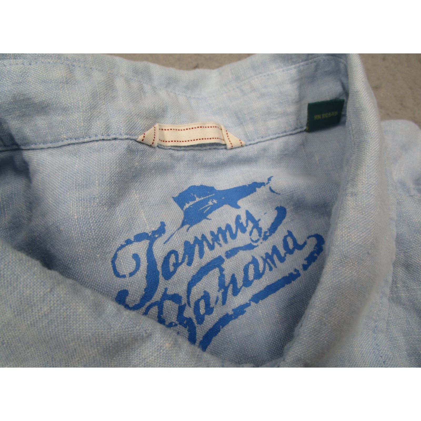 Tommy Bahama Tommy Bahama Shirt Mens 2XL XXL Blue Linen Button Up Long Sleeve Travel Resort Shirt Mens 2XL Blue Linen Button-Up Dress Casual Beach Hawaiian Size US XXL / EU 58 / 5 - 2 Thumbnail