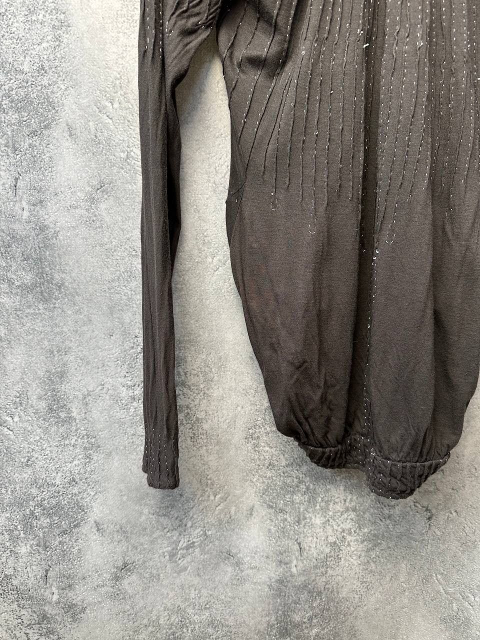 Allsaints × Vintage AllSaints Spitafields Angel Tunic Dress Brown Pleated Size M / US 6-8 / IT 42-44 - 7 Thumbnail