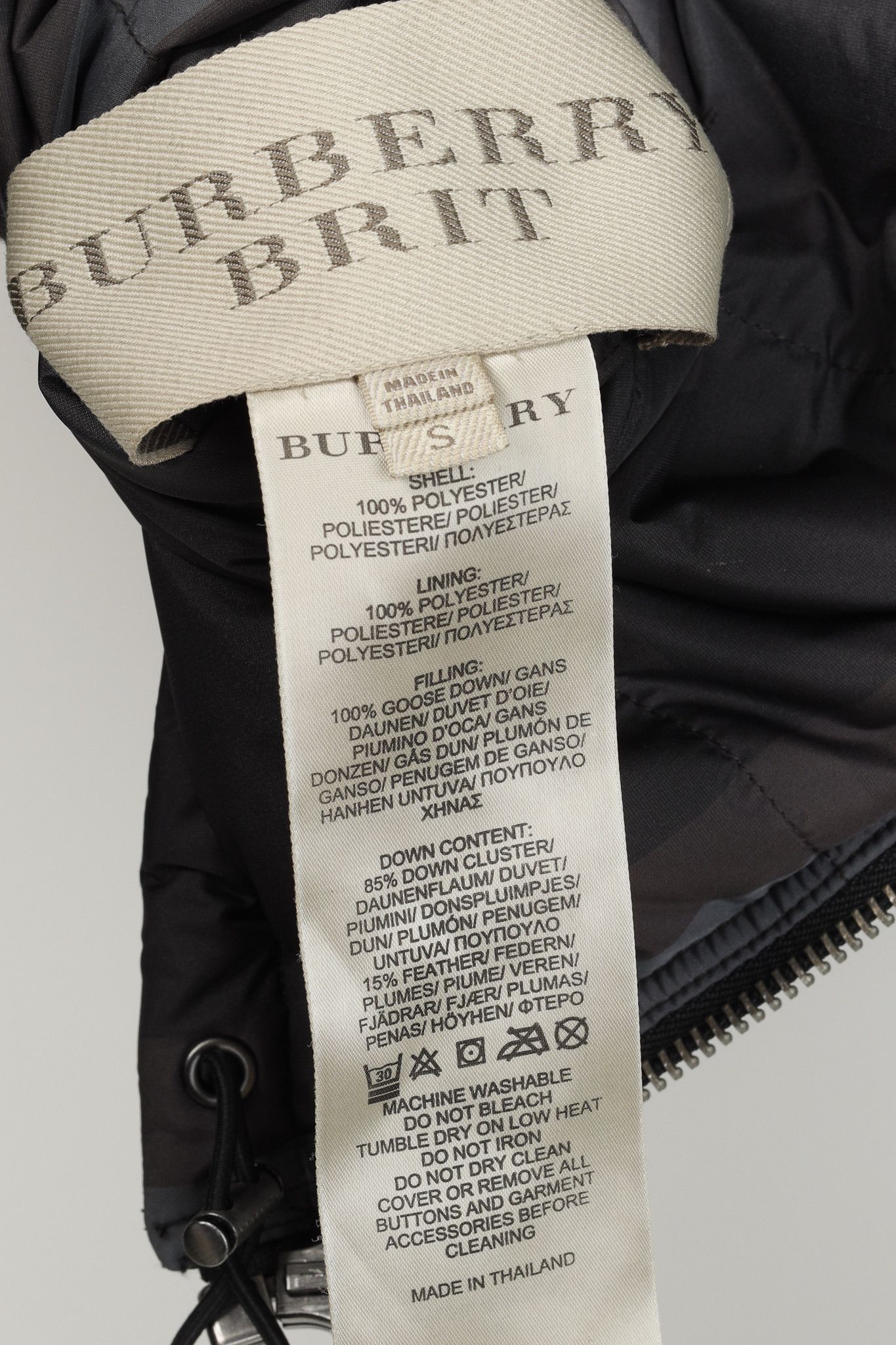 Burberry Burberry Brit Reversible Belted Goose Down Puffer Jacket Size S / US 4 / IT 40 - 15 Thumbnail