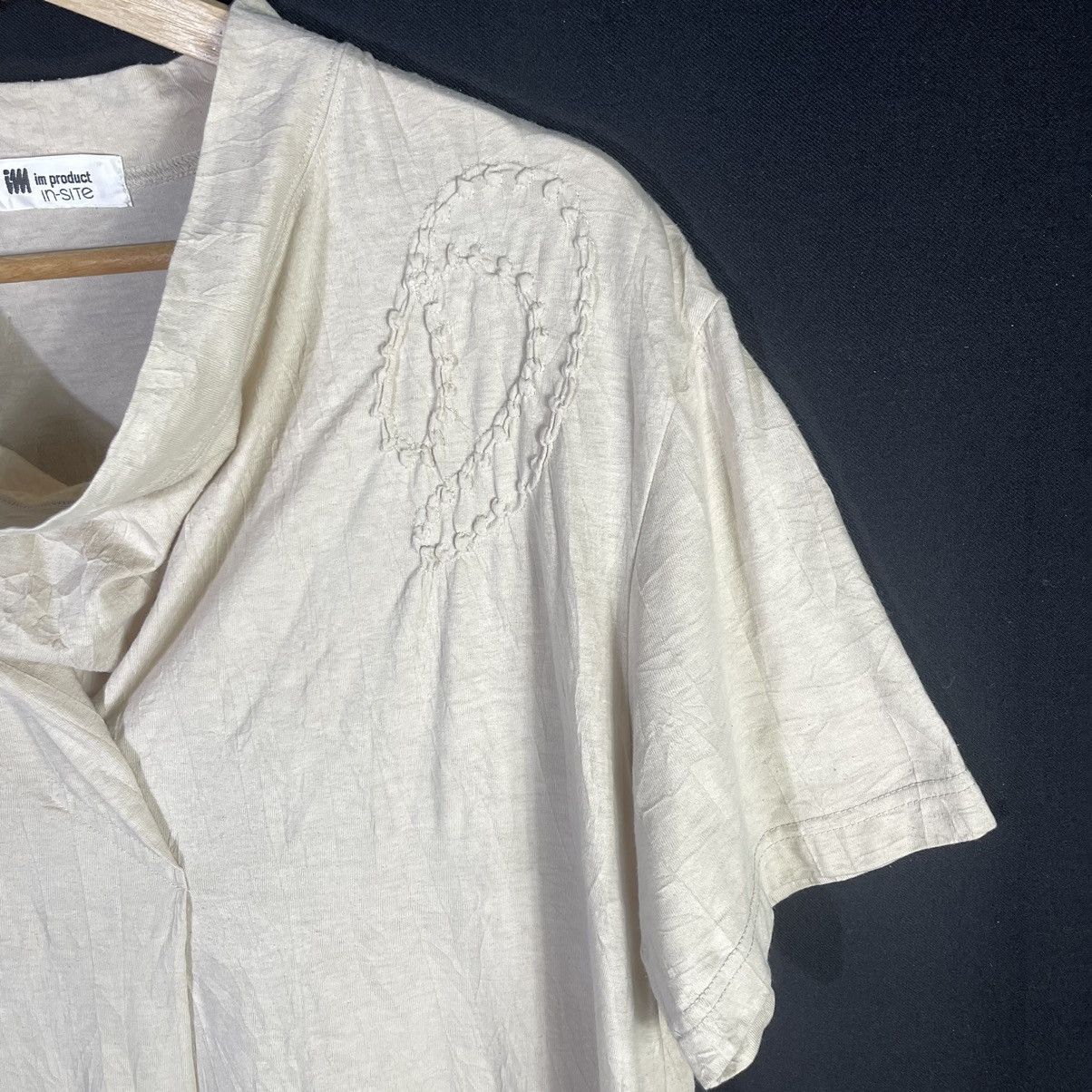 Issey Miyake × Vintage Rare! Issey Miyake IM Product in-site Abstract Art Dress Size L / US 10 / IT 46 - 4 Thumbnail