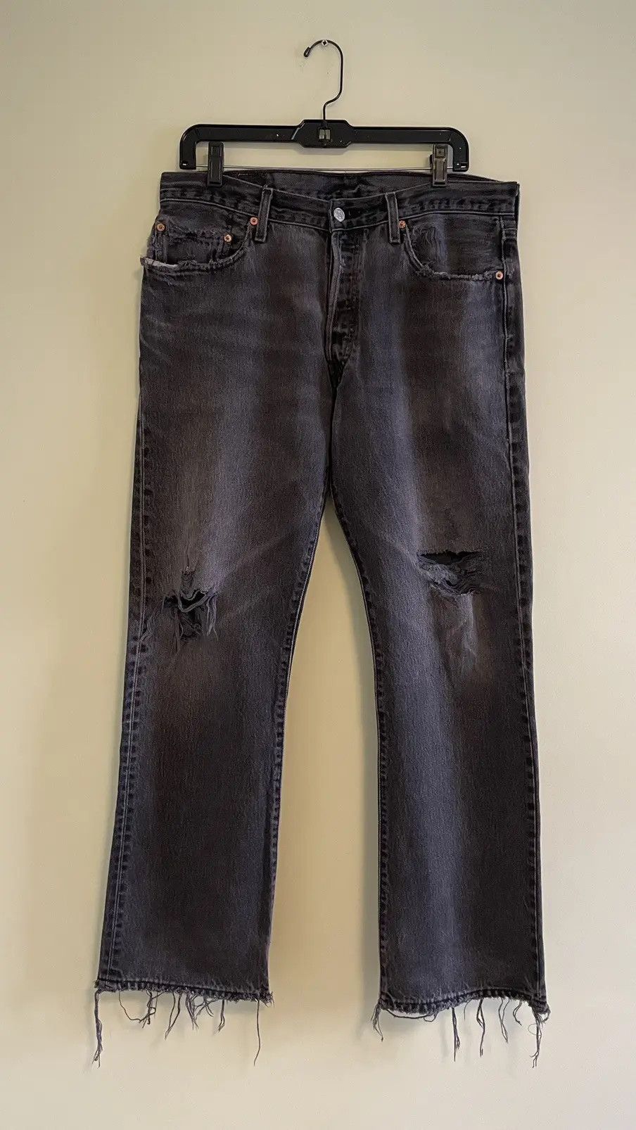 Levi's Vintage Clothing Vintage Levis Washed Black Size US 32 / EU 48 - 2 Thumbnail