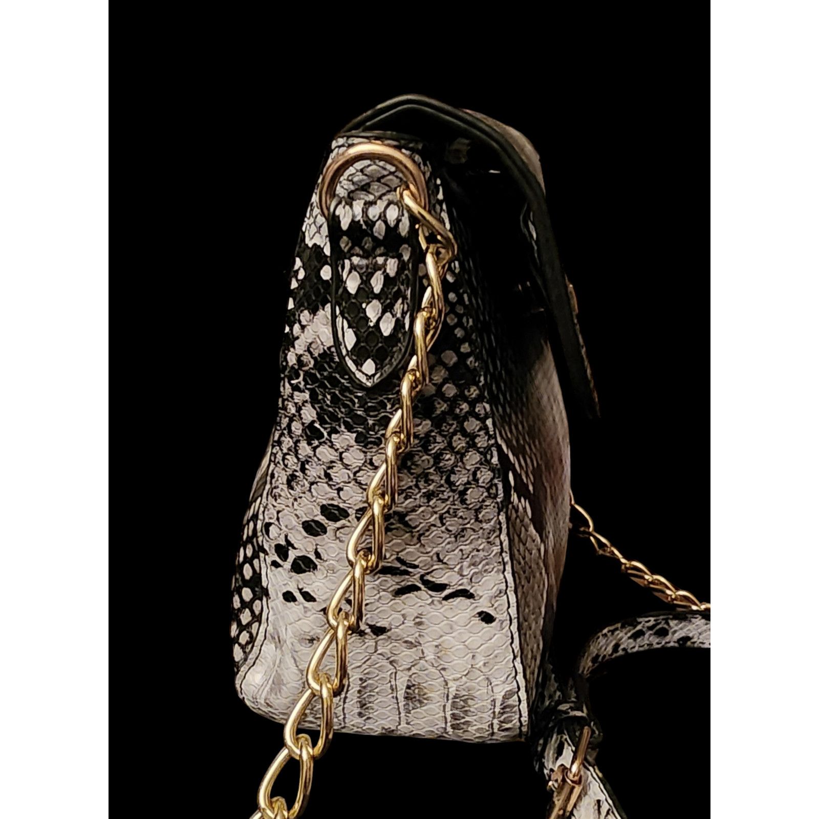 Other Unbranded Snakeskin Pattern Crossbody Bag Shoulder Handbag Size ONE SIZE - 7 Thumbnail