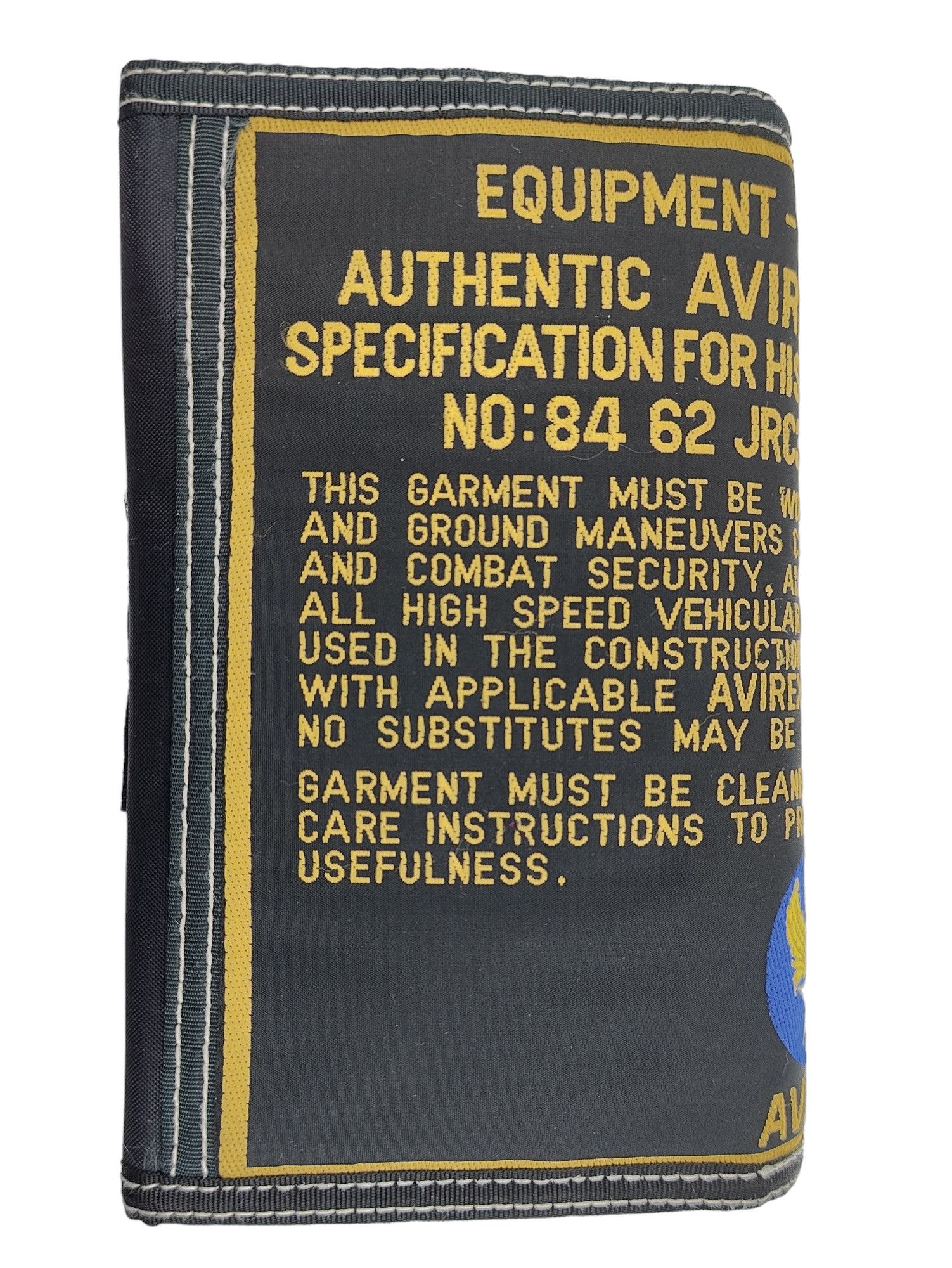 Avirex Avirex VTG Vintage Authentic Flight Garment Big Wallet Size ONE SIZE - 2 Thumbnail