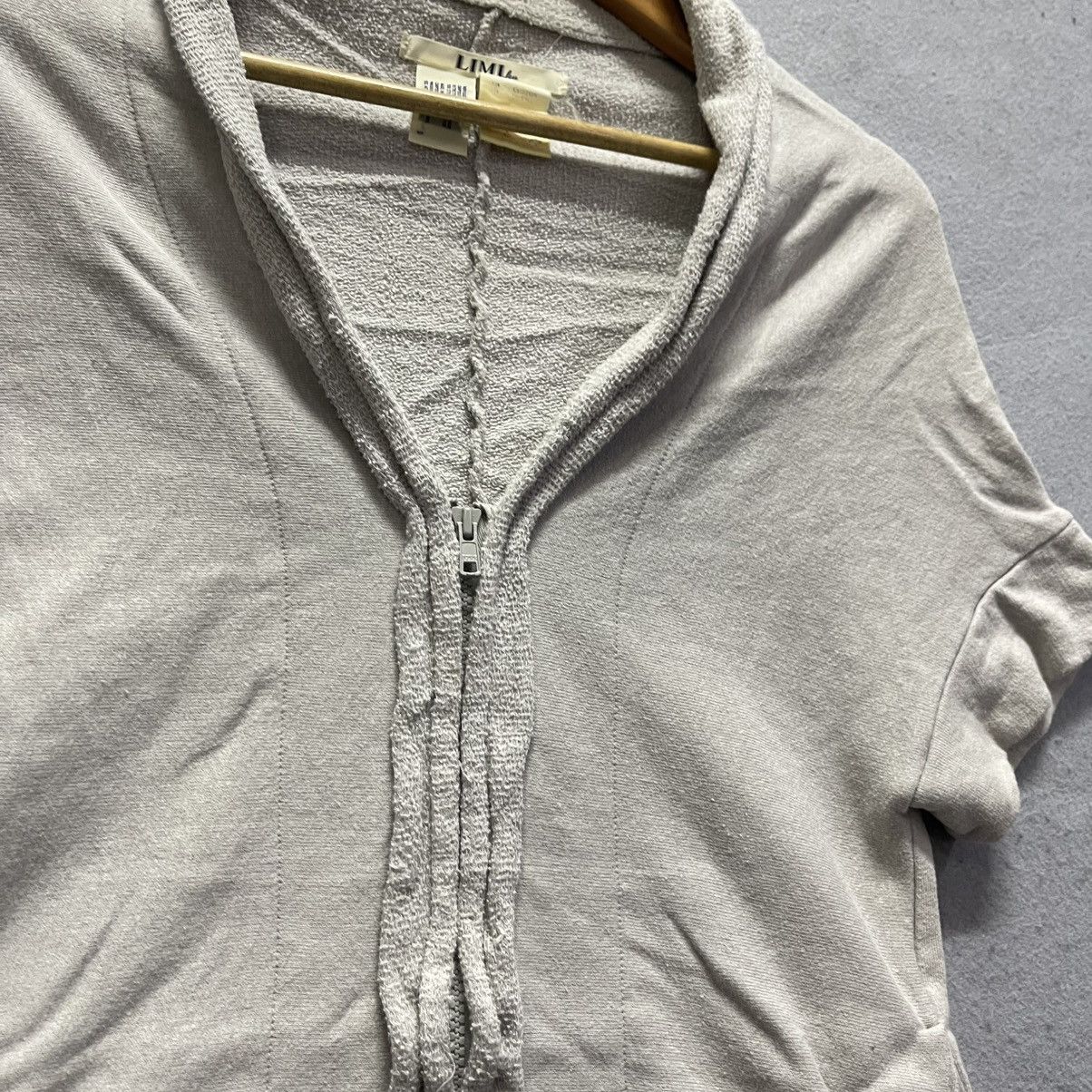 Limi Feu LIMI feu Short Sleeve Zip Cardigan – Made in Japan Size S / US 4 / IT 40 - 3 Thumbnail