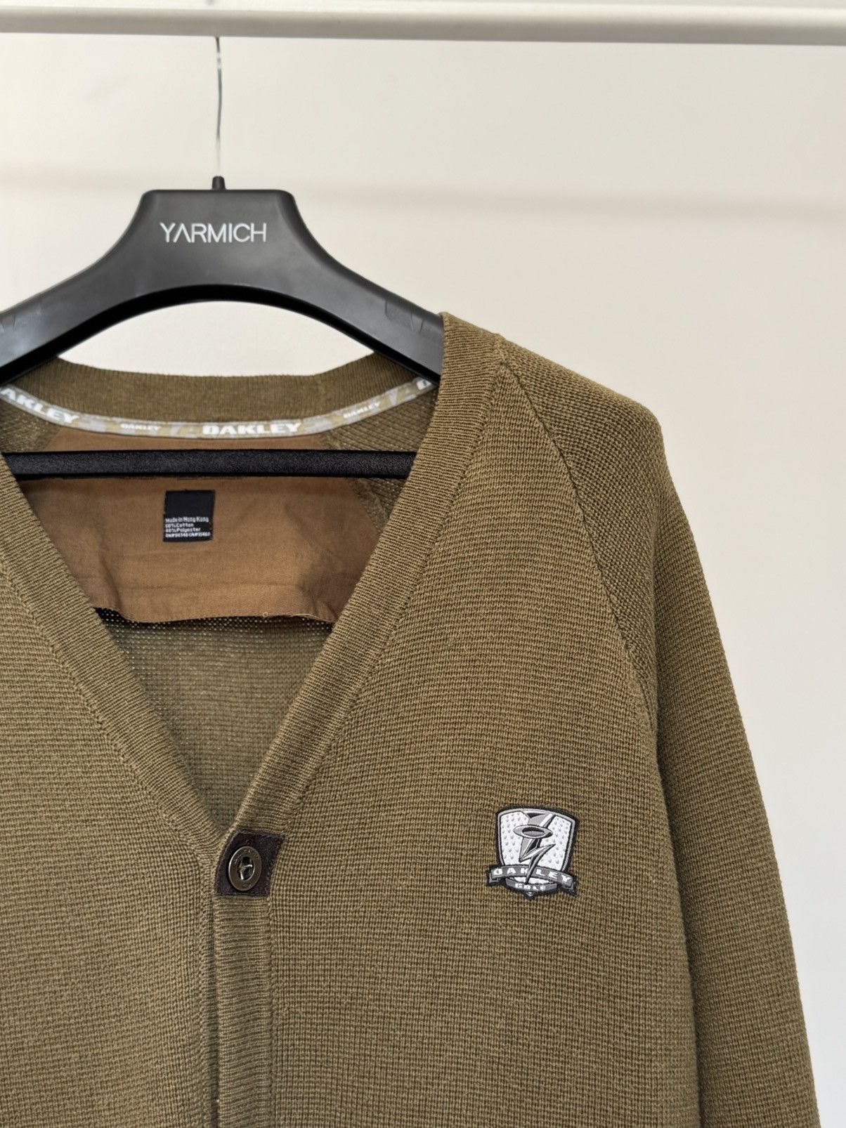 Oakley Oakley Buttoned Cardigan Sweater Olive Color Size US XL / EU 56 / 4 - 3 Thumbnail