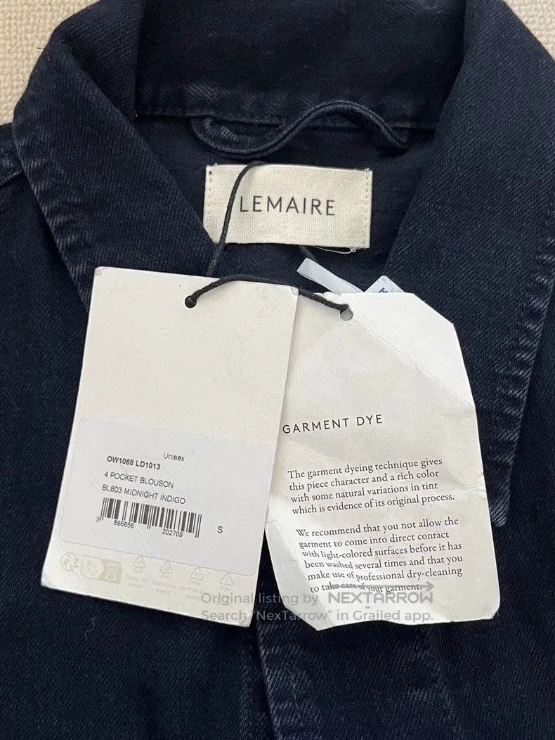 Lemaire Lemaire Short Sleeve Jacket with Pockets- Size US S / EU 44-46 / 1 - 3 Thumbnail