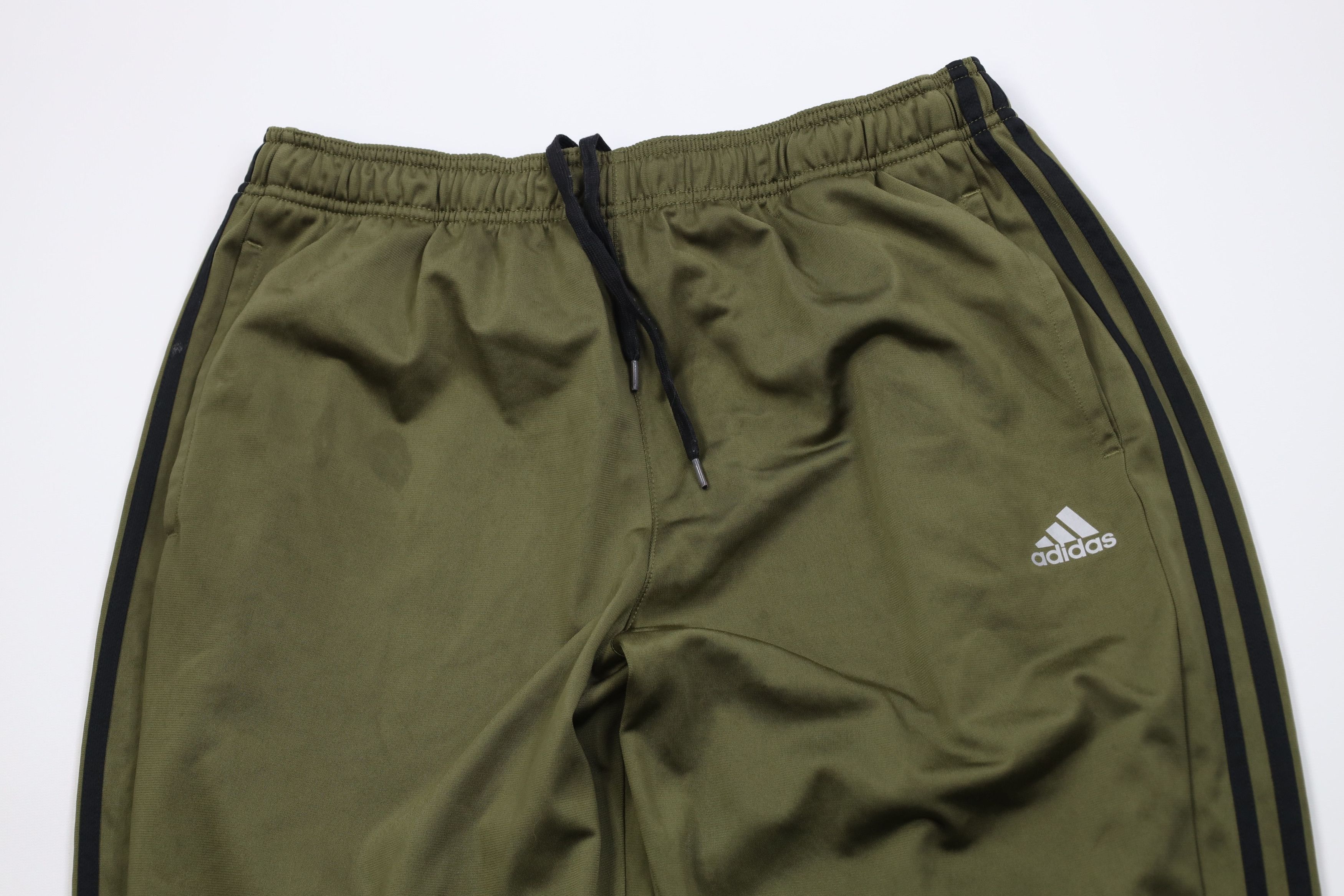 Adidas Vintage Y2K Adidas Spell Wide Leg Sweatpants Pants Green Size US 38 / EU 54 - 2 Thumbnail