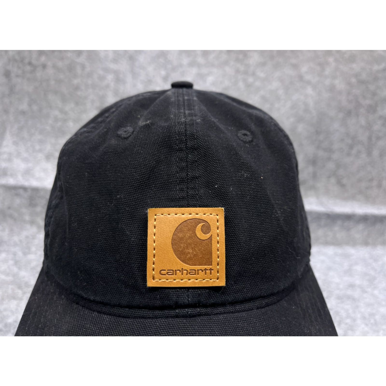 Carhartt VINTAGE Carhartt Baseball Cap Hat Adult One Size Black Cotton Logo Outdoor Workwear Size ONE SIZE - 2 Thumbnail