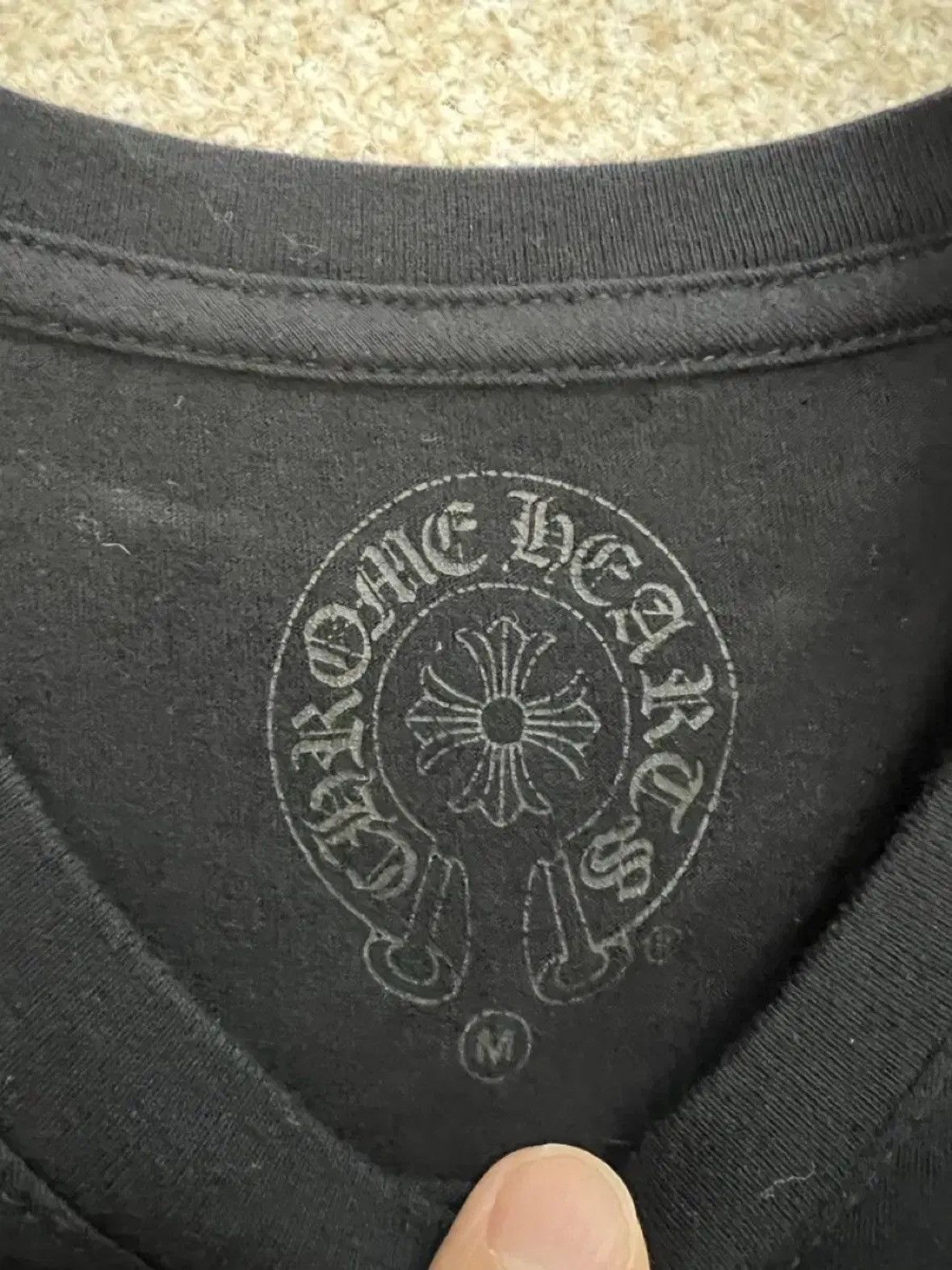 Chrome Hearts Flame Scroll T shirt Size US M / EU 48-50 / 2 - 4 Thumbnail