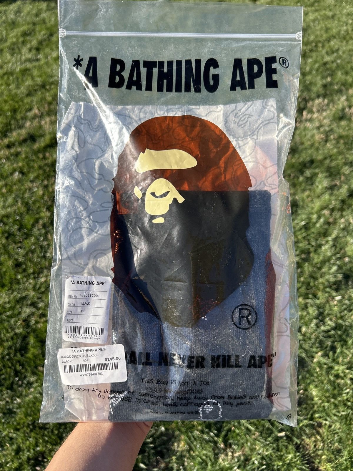 Bape Bape Crystal Stone Balaclava Size ONE SIZE - 9 Thumbnail