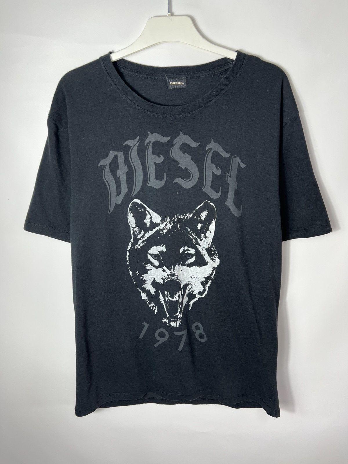 Diesel Vintage streetwear y2k Diesel Wolf T-shirt Size US L / EU 52-54 / 3 - 1 Thumbnail