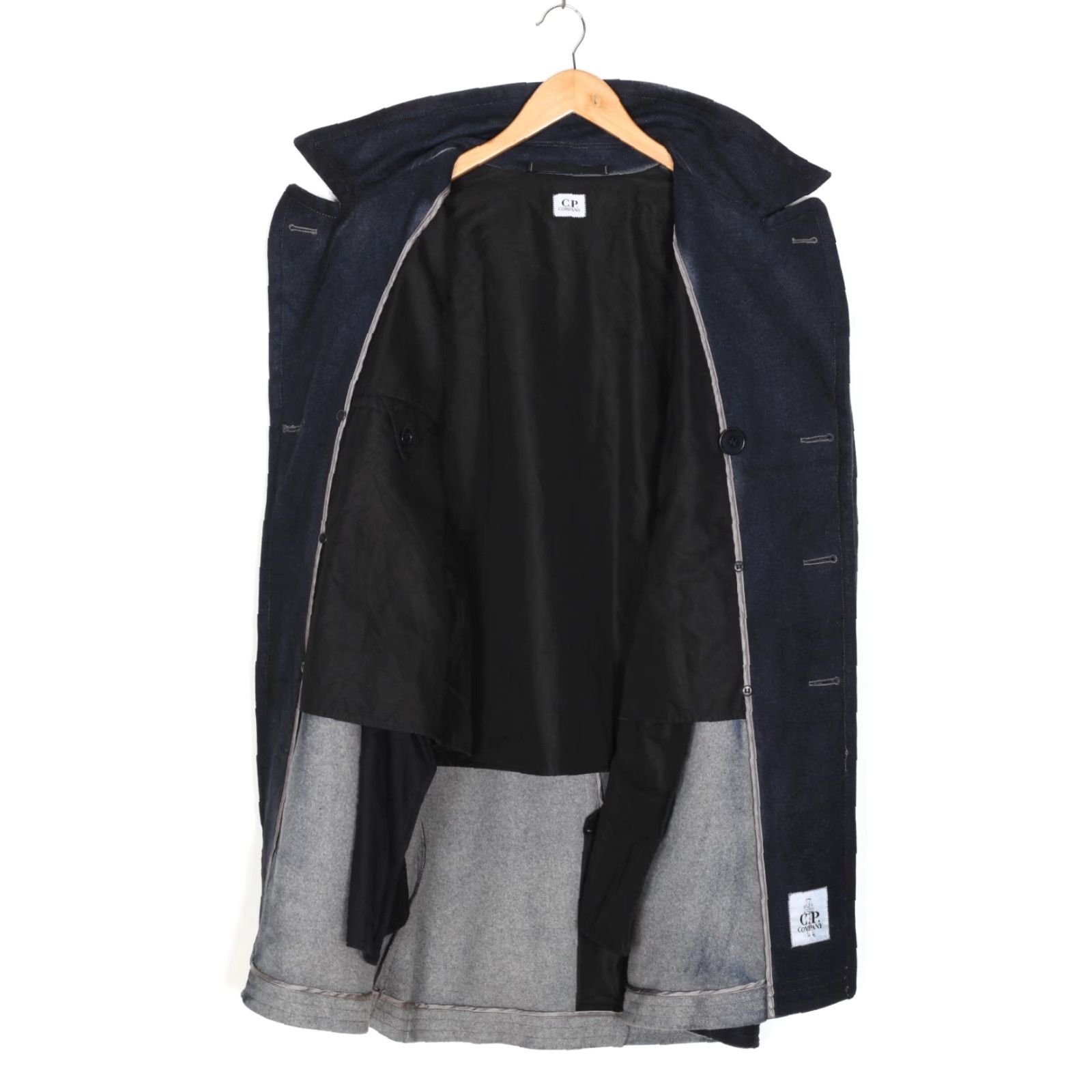 Doublet C.P. COMPANY Vintage Double Breasted Wool Pea Coat Men L EU 50 UK 40 Javaed? Size US L / EU 52-54 / 3 - 3 Thumbnail