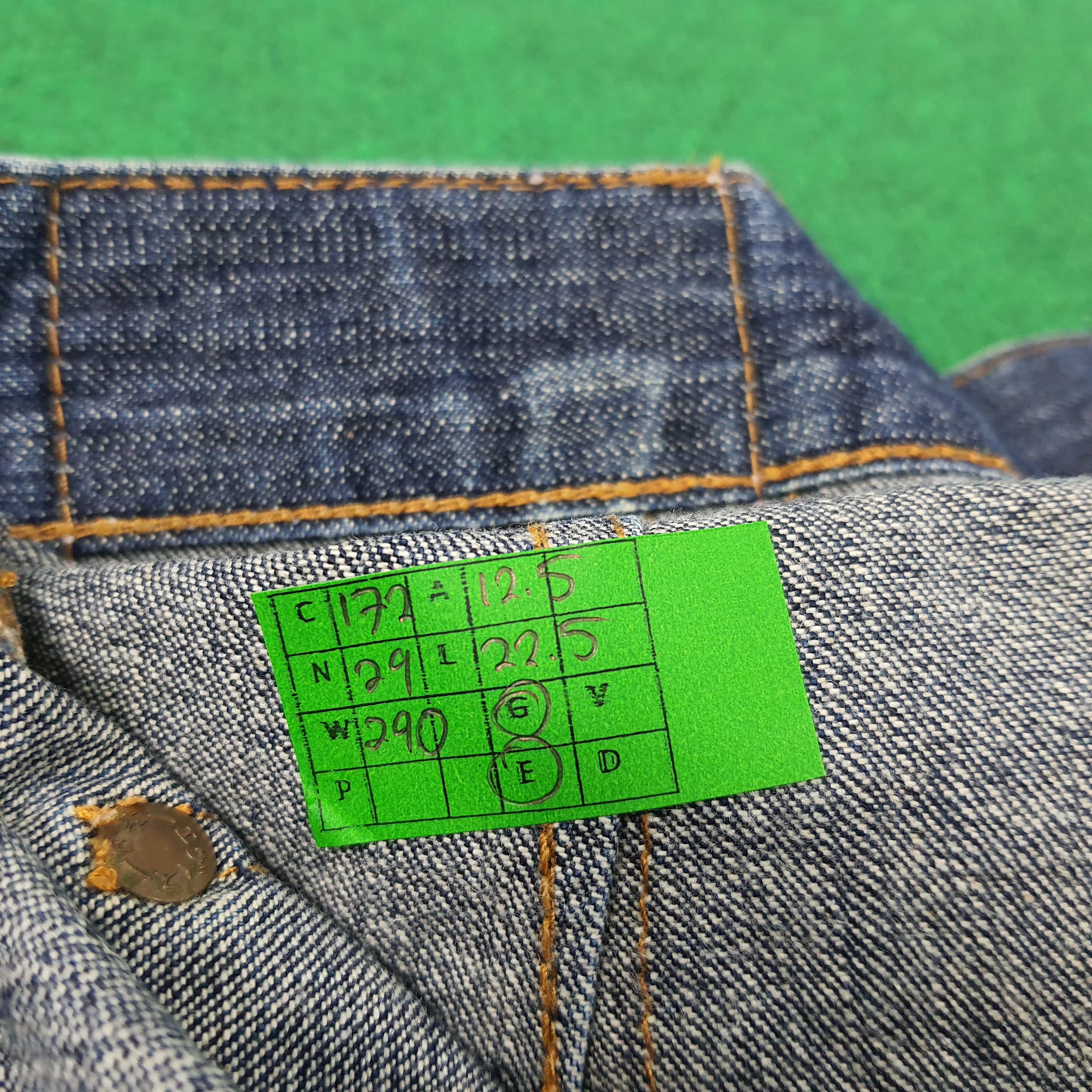 Evisu Vintage Evisu Donna Japan Caicock Custom Midi Jean Skirt Size 25" / US 0 / IT 36 - 9 Thumbnail