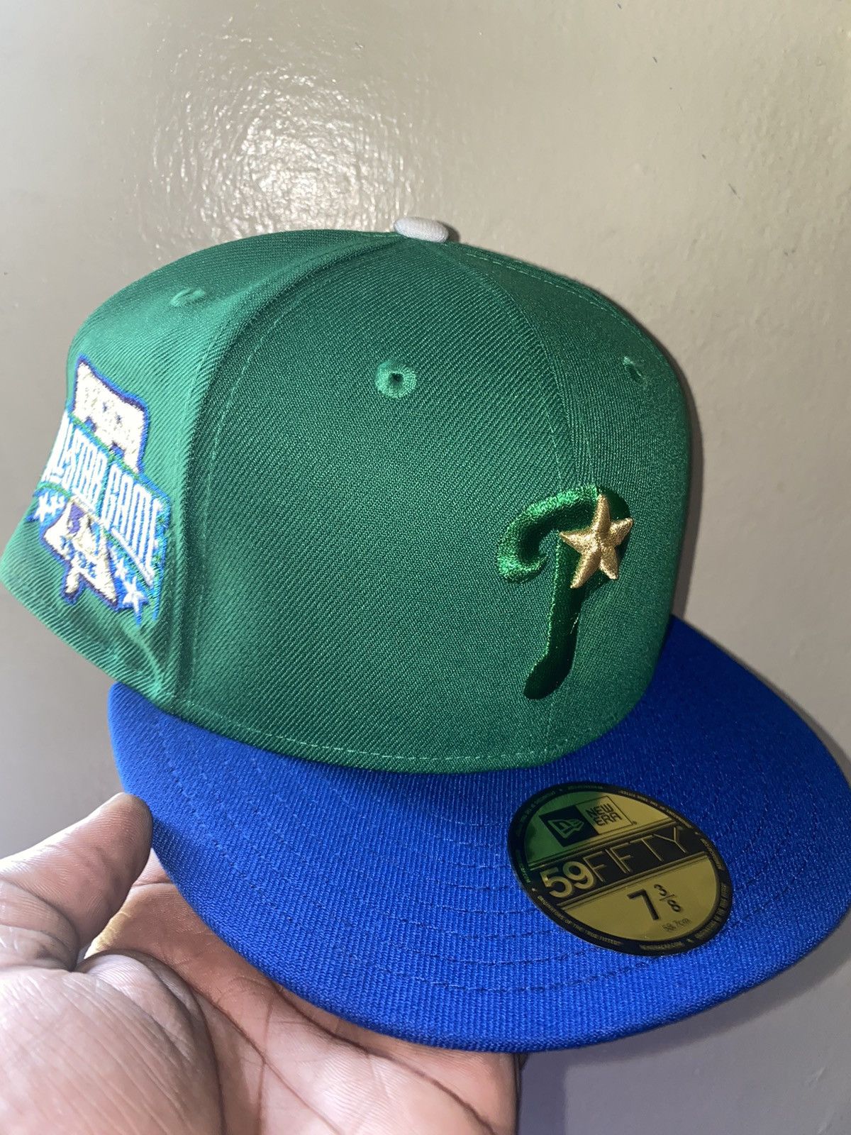 image of Hat Club All The Right Rushmore Exclusive Philadelphia Phillies 7 3/8 in Green, Men's