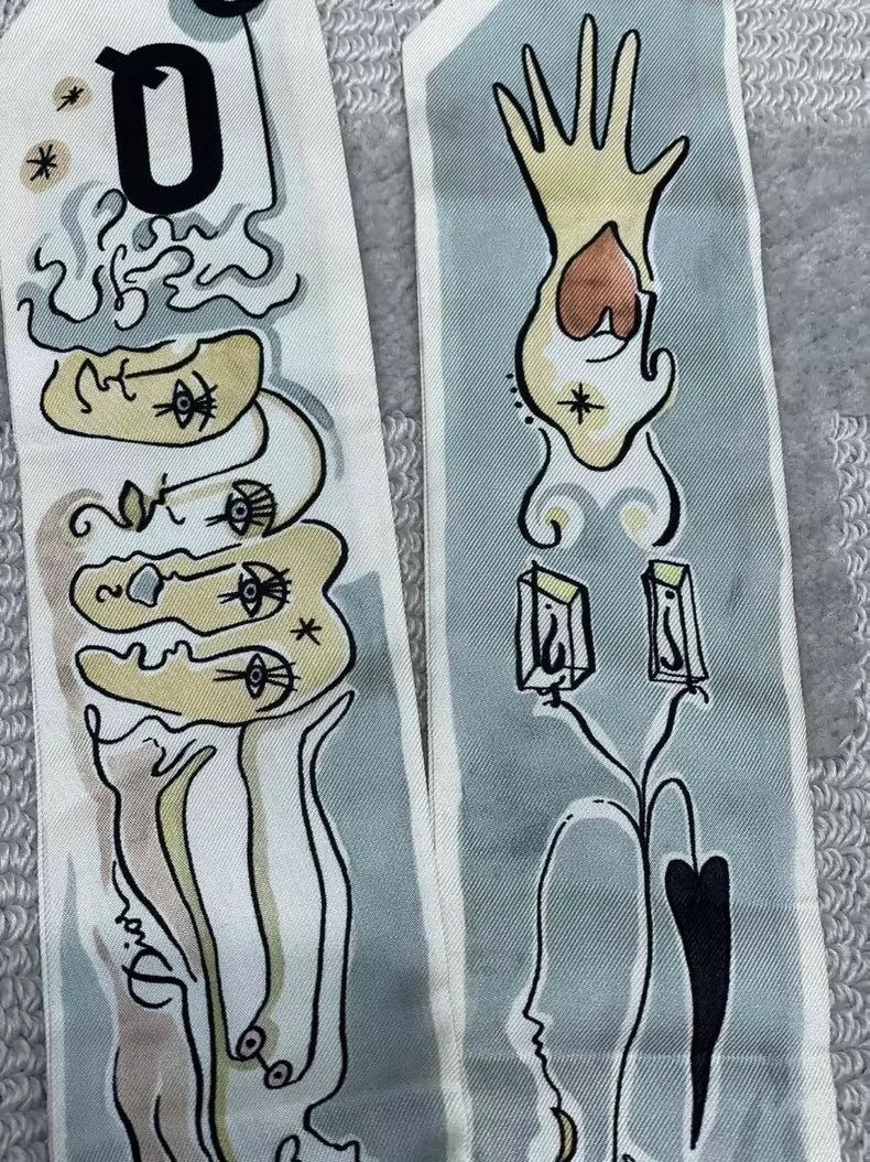 Dior Dior Small silk scarf Size ONE SIZE - 4 Thumbnail