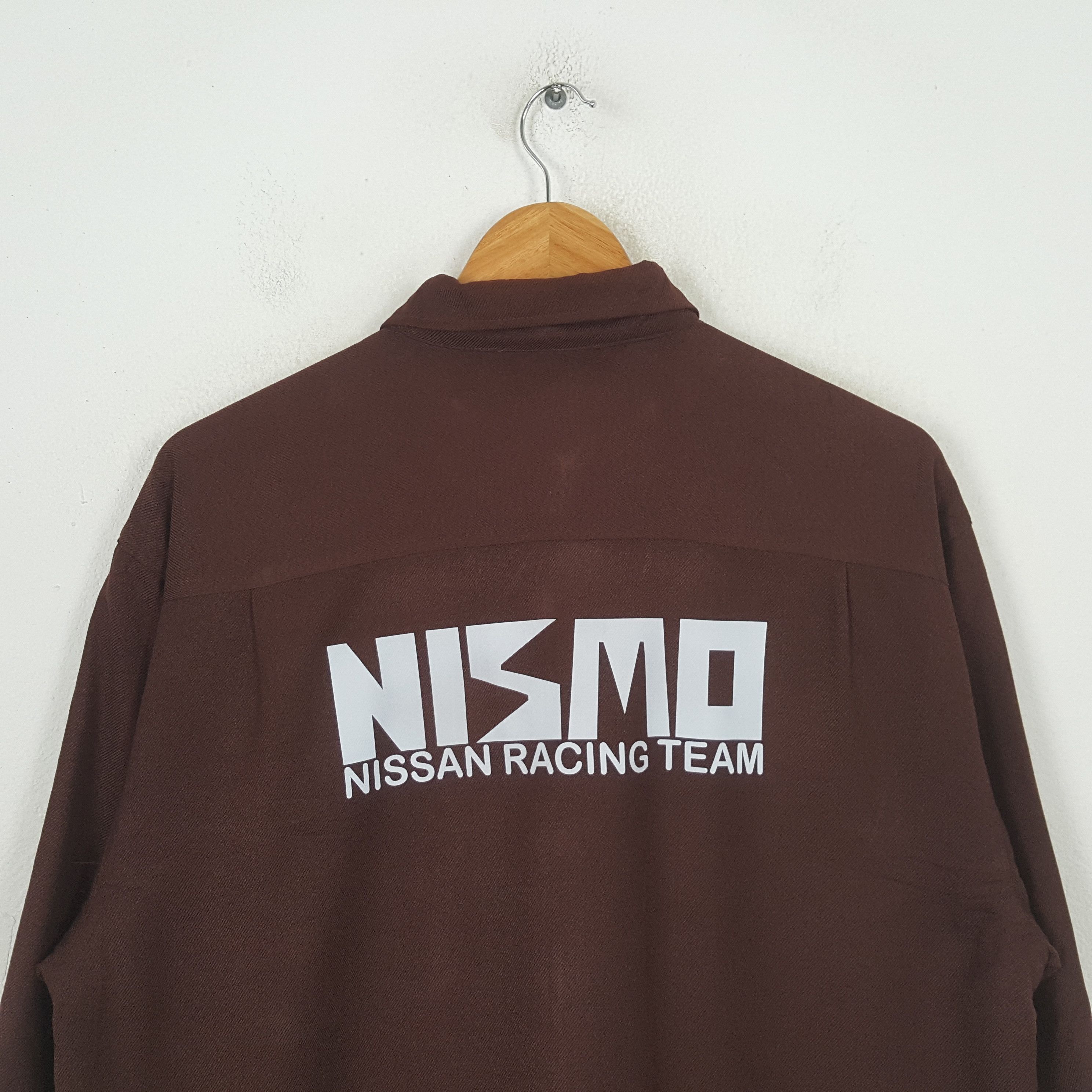 Nissan Vintage Dunlop Nismo Nissan Racing Team Custom Jacket RR30 Size US L / EU 52-54 / 3 - 2 Thumbnail