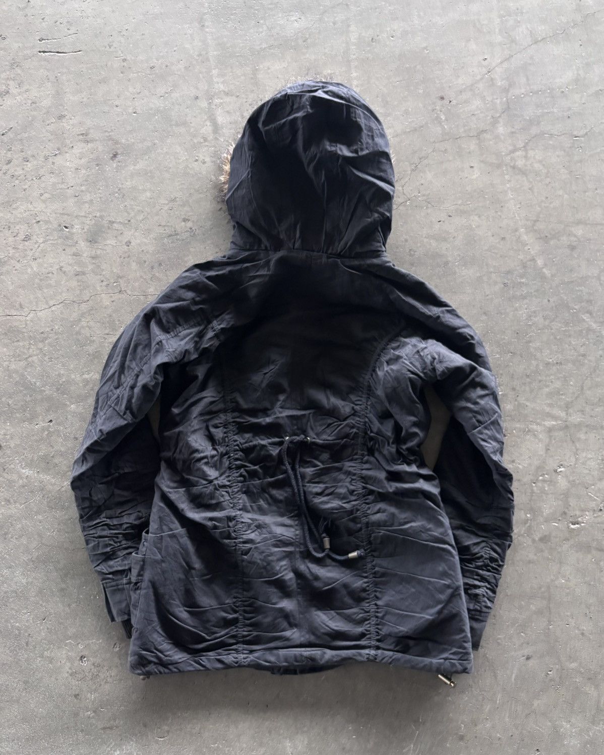 14th Addiction × If Six Was Nine × Japanese Brand Love Junkie Vkei Fur Parka Black Jacket Size US L / EU 52-54 / 3 - 7 Thumbnail