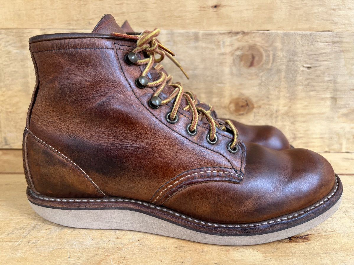 Red Wing Red Wing 2950 6" Rover Copper Rough & Tough Mens Boots Size US 7.5 / EU 40-41 - 3 Thumbnail