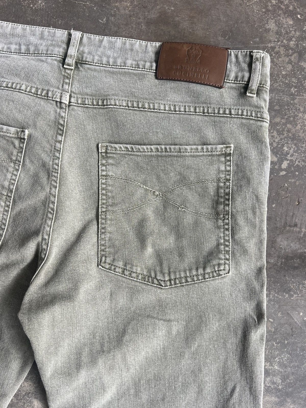 Brunello Cucinelli Brunello Cucinelli Lightweight Denim Pants Size US 34 / EU 50 - 20 Thumbnail