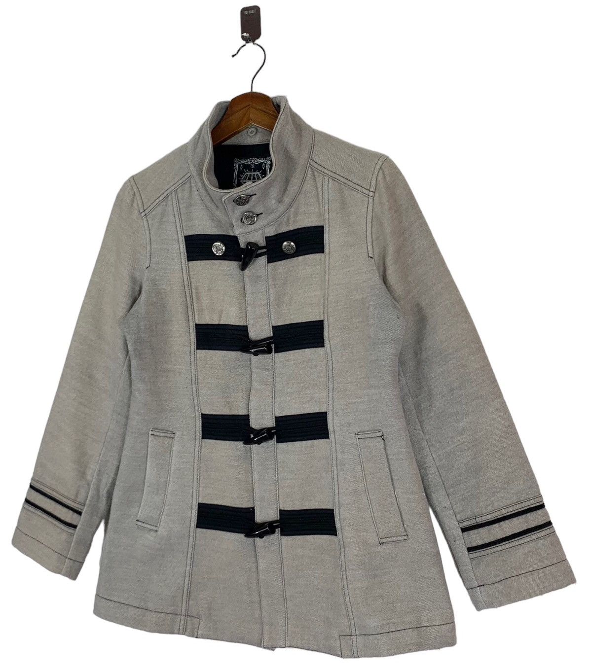 Fashion Victim VINTAGE ALGONQUIN OUTFITTERS TOGGLE BUTTON JACKET Size S / US 4 / IT 40 - 2 Thumbnail