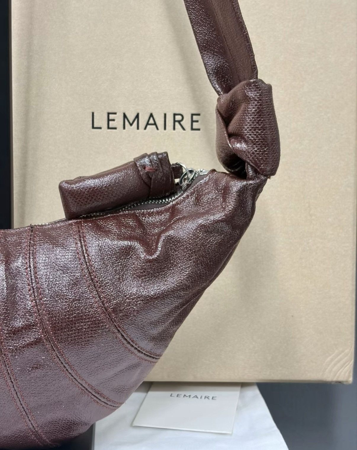 Lemaire Lemaire Small Croissant Bag K34 Size ONE SIZE - 4 Thumbnail